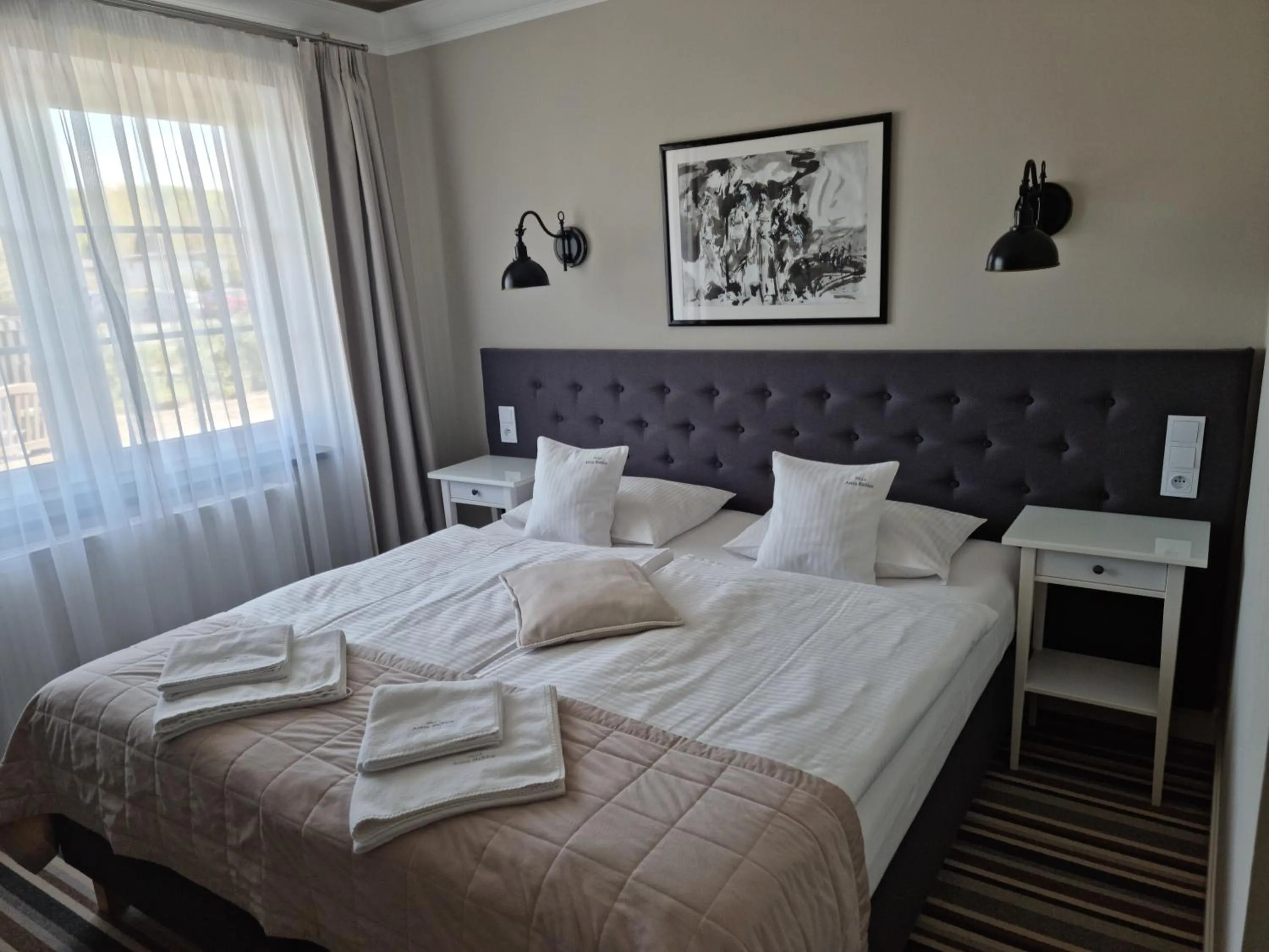 Bed in Villa Astra Baltica