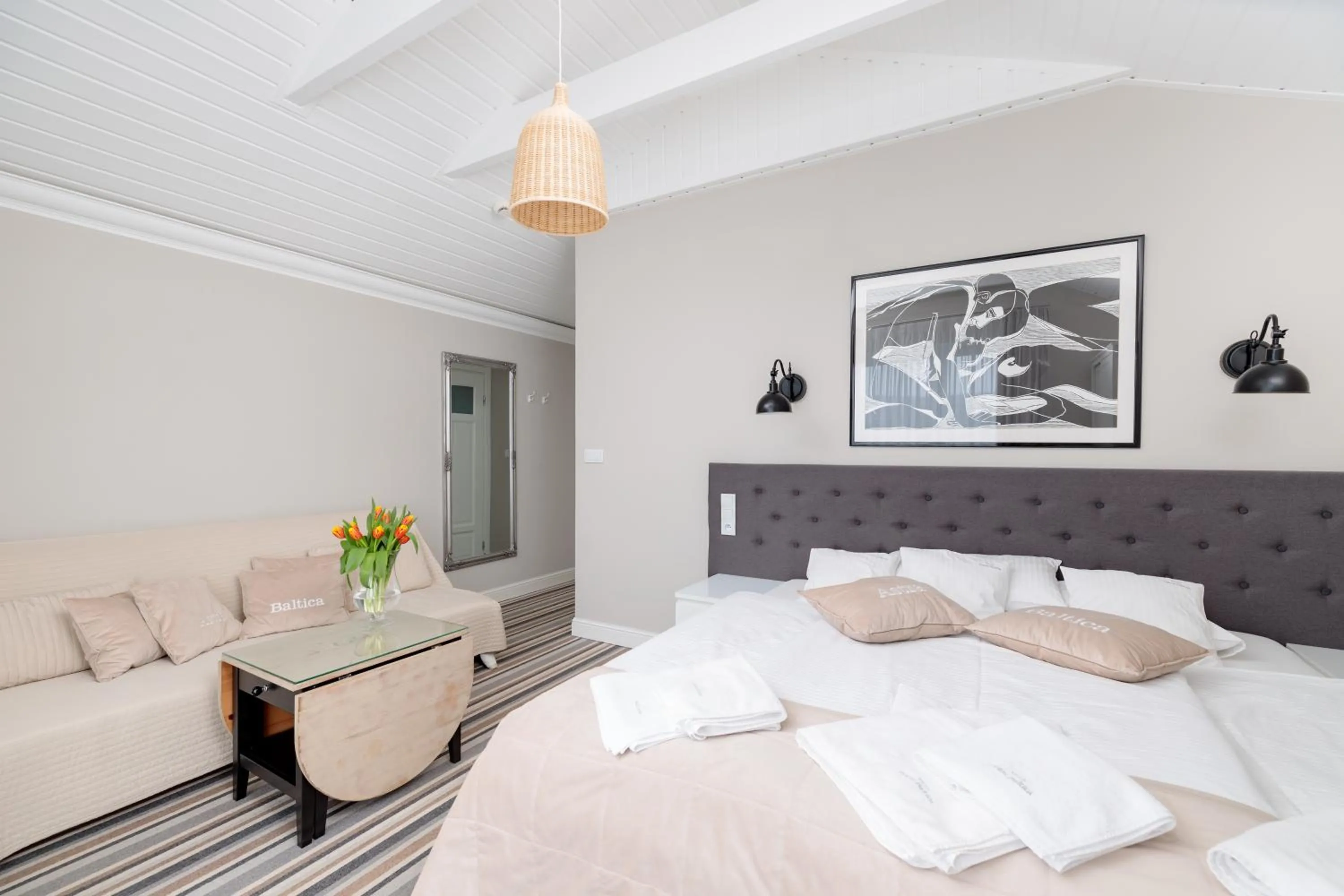 Bed in Villa Astra Baltica