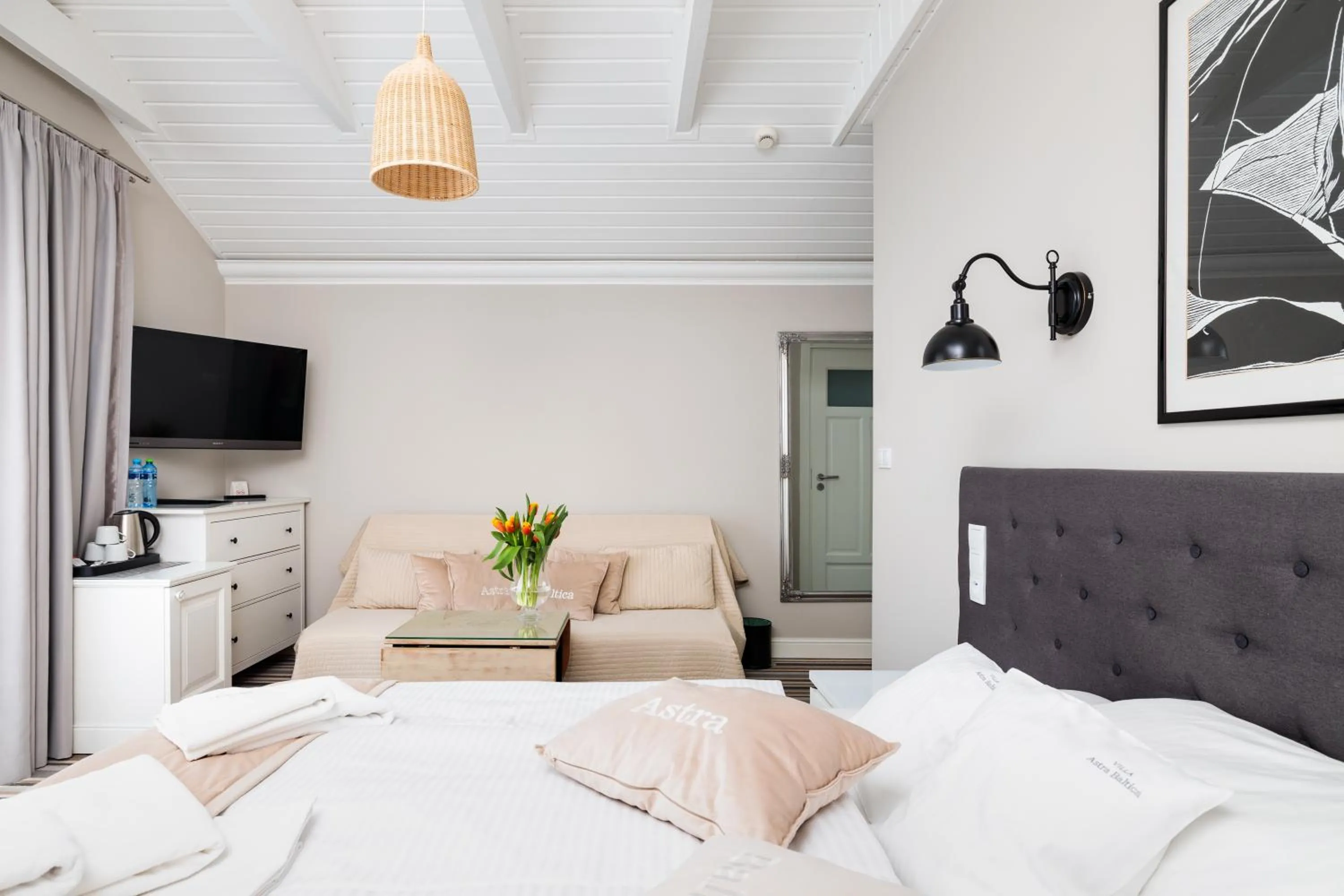 Bed in Villa Astra Baltica