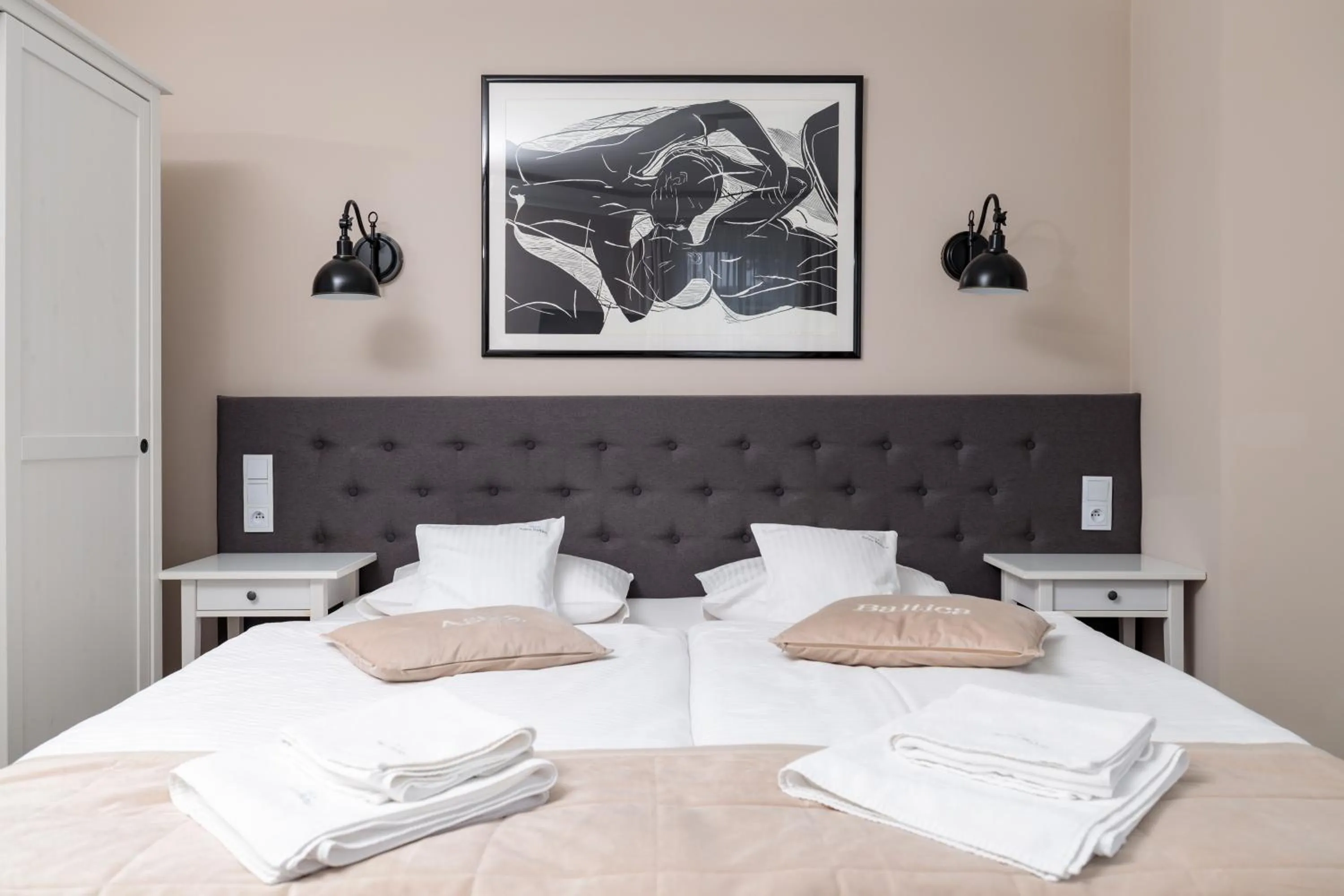 Bed in Villa Astra Baltica