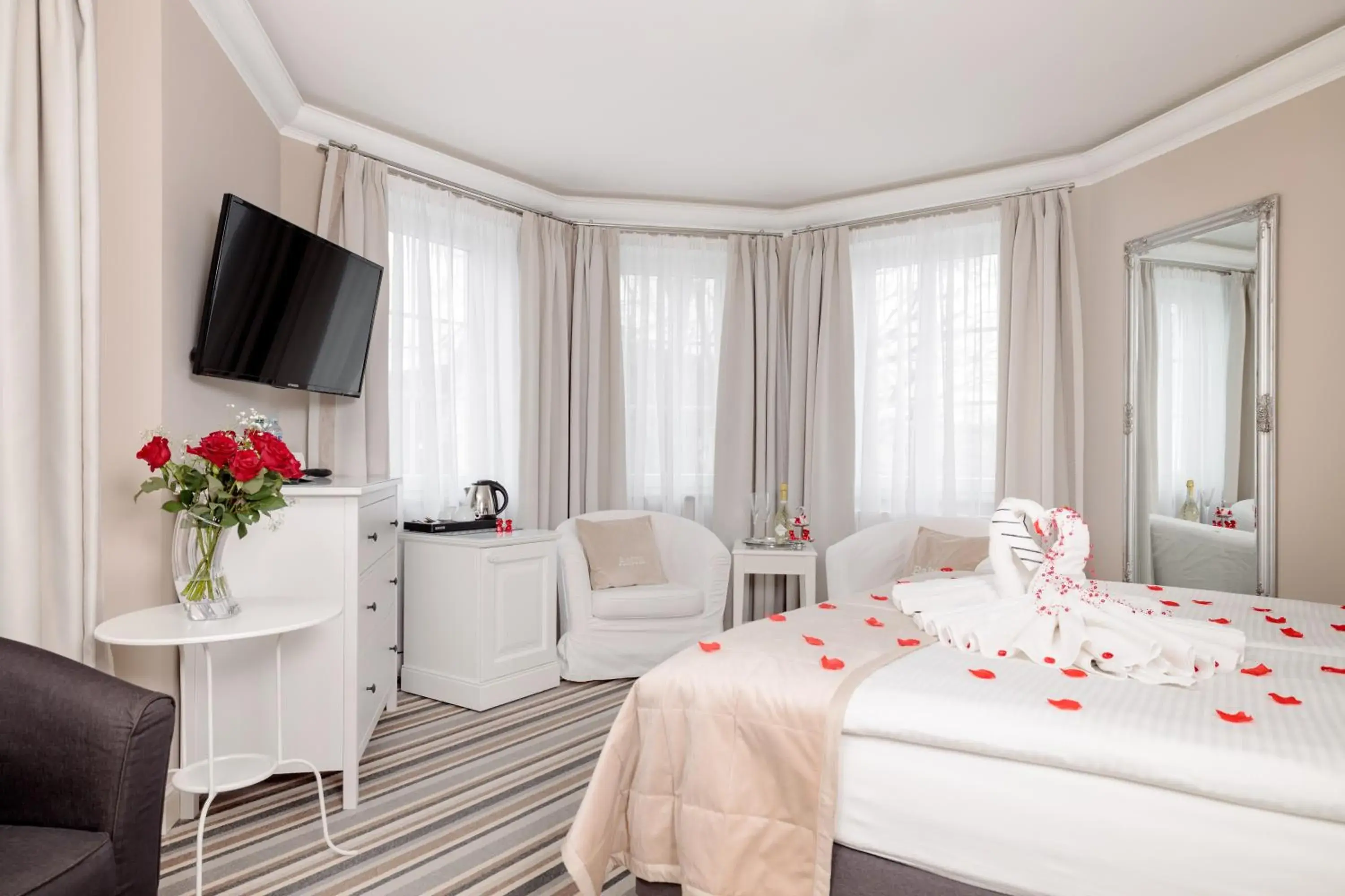 Deluxe Double Room with Balcony in Villa Astra Baltica Deluxe Double Room with Balcony in Villa Astra Baltica