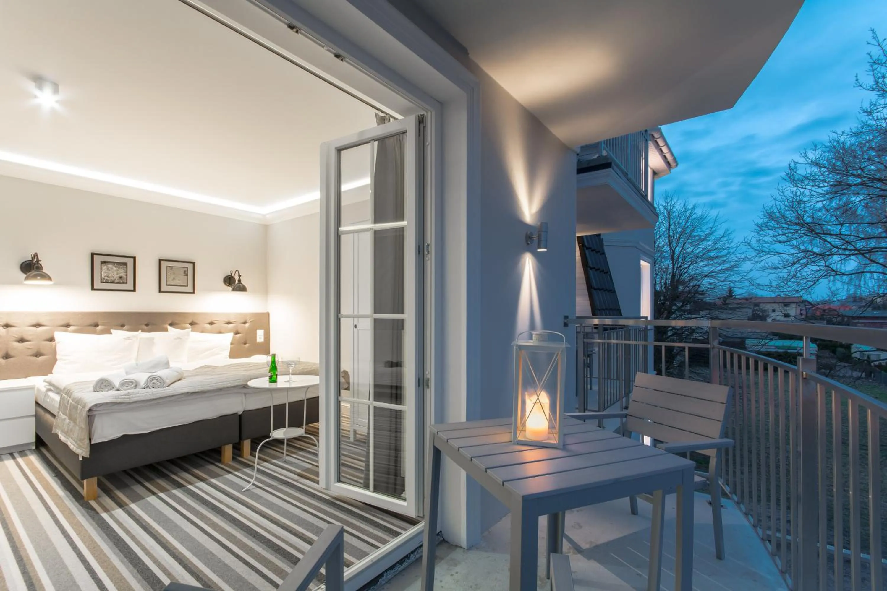 Bed in Villa Astra Baltica