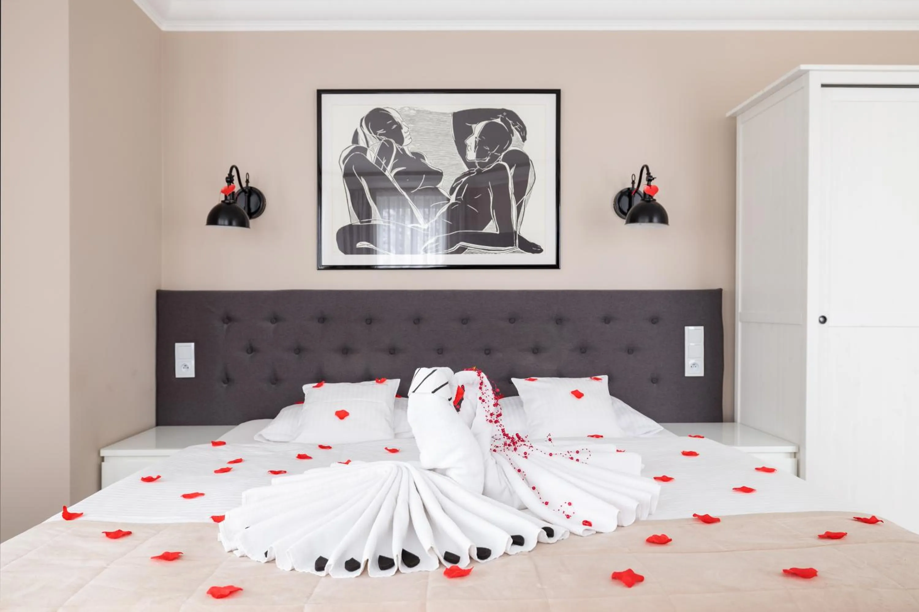 Bed in Villa Astra Baltica