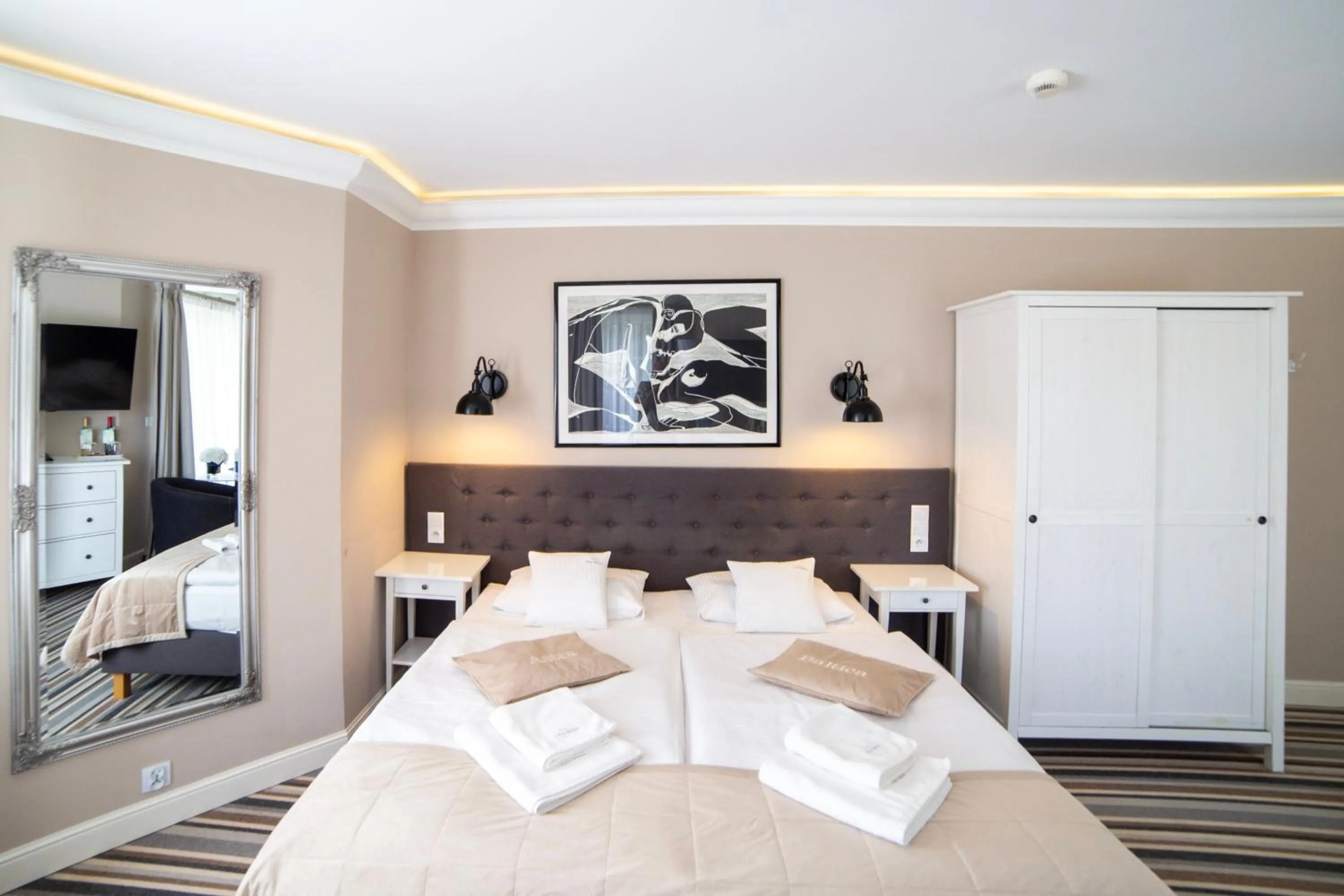 Bed in Villa Astra Baltica