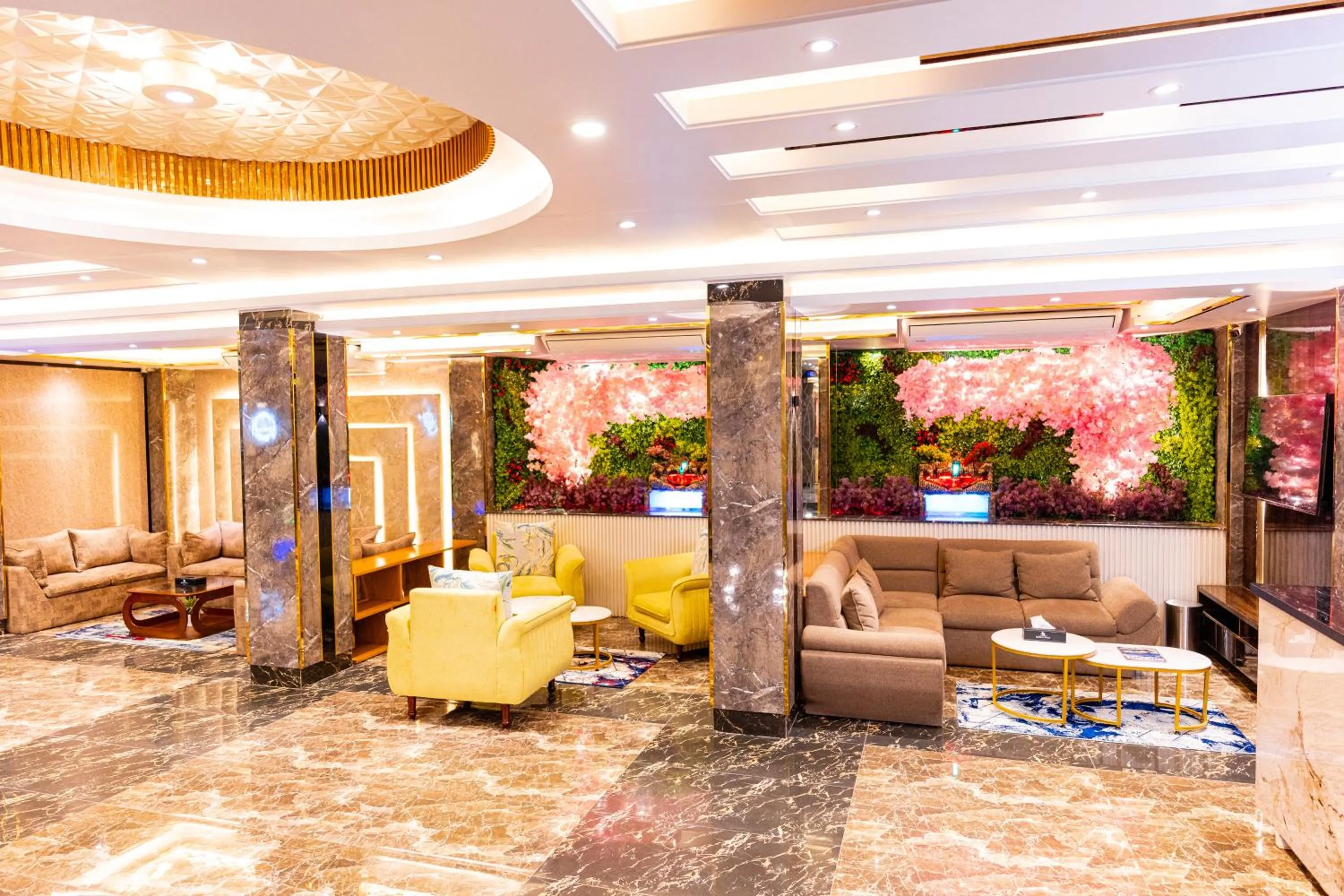 Lobby or reception in Marco Polo Dhaka