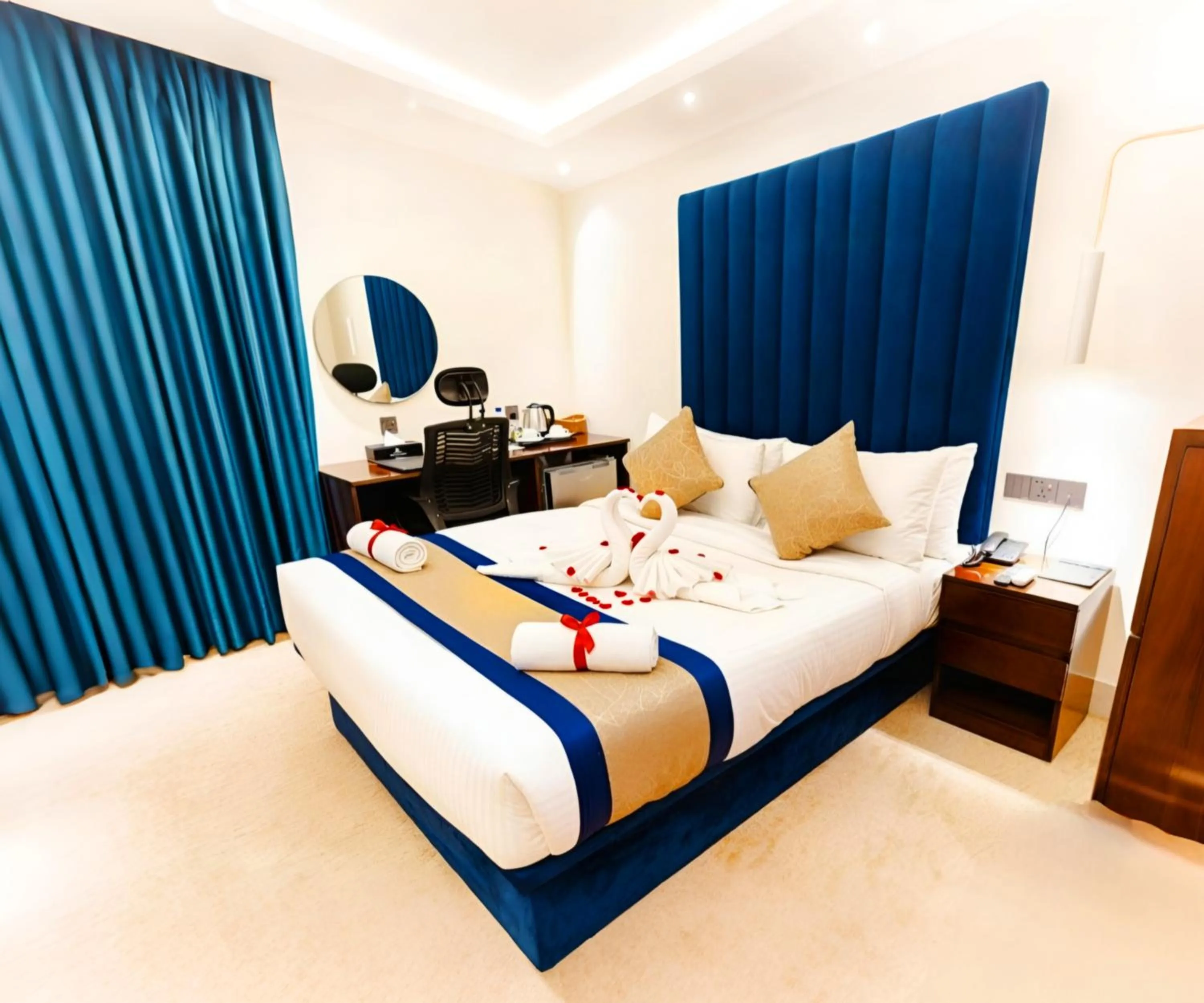 Bed in Marco Polo Dhaka