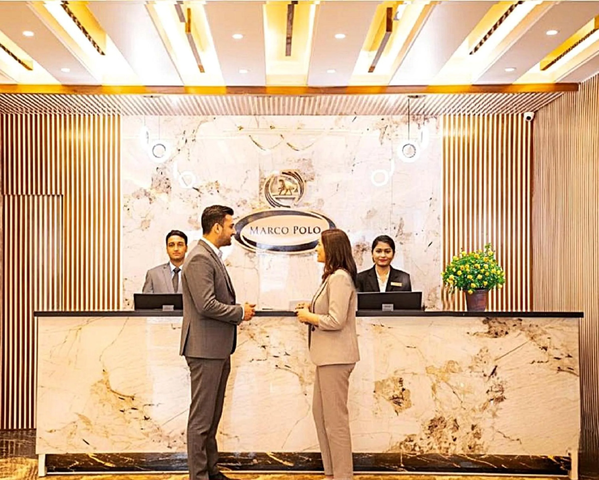 Lobby or reception in Marco Polo Dhaka