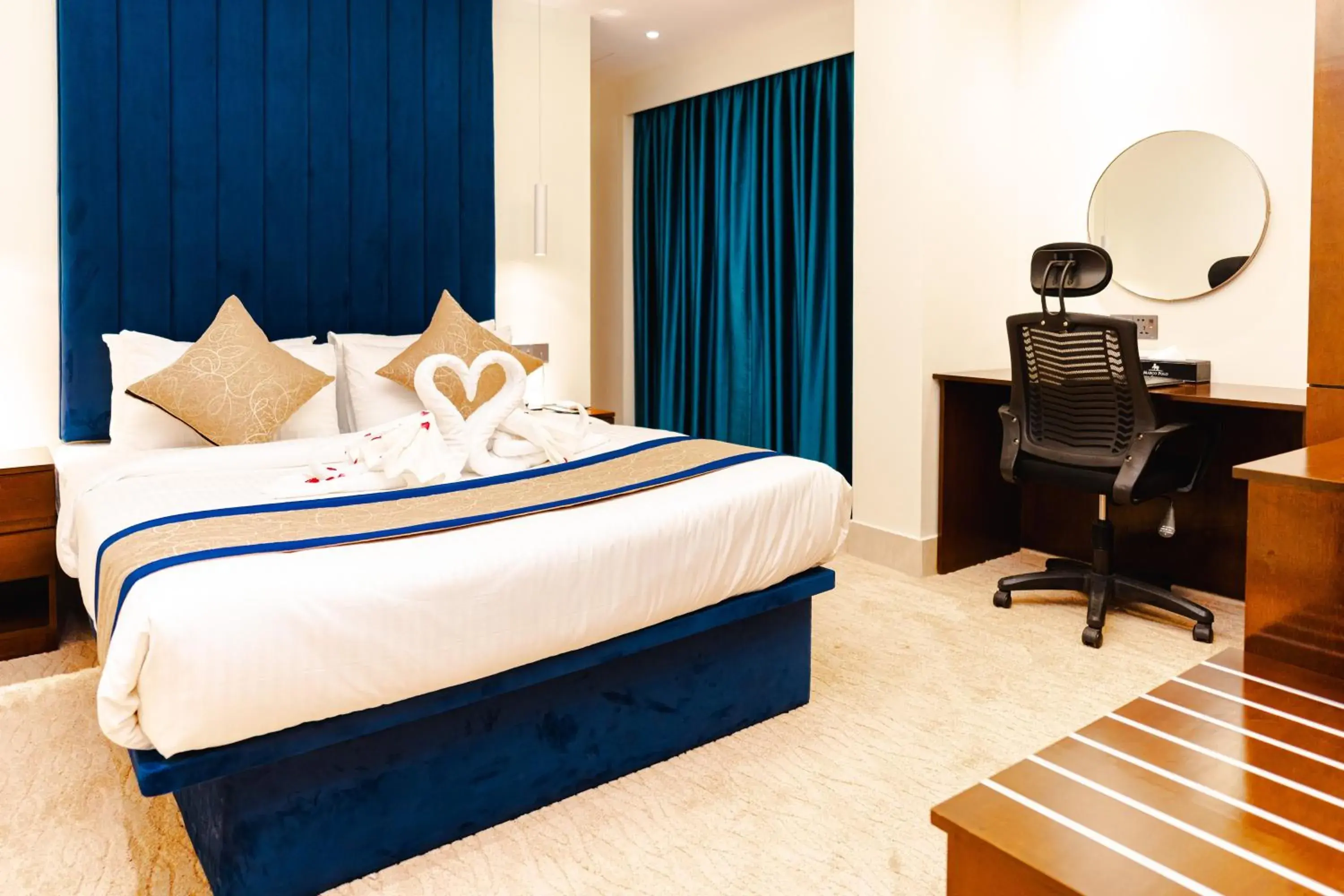 Bed in Marco Polo Dhaka Bed in Marco Polo Dhaka