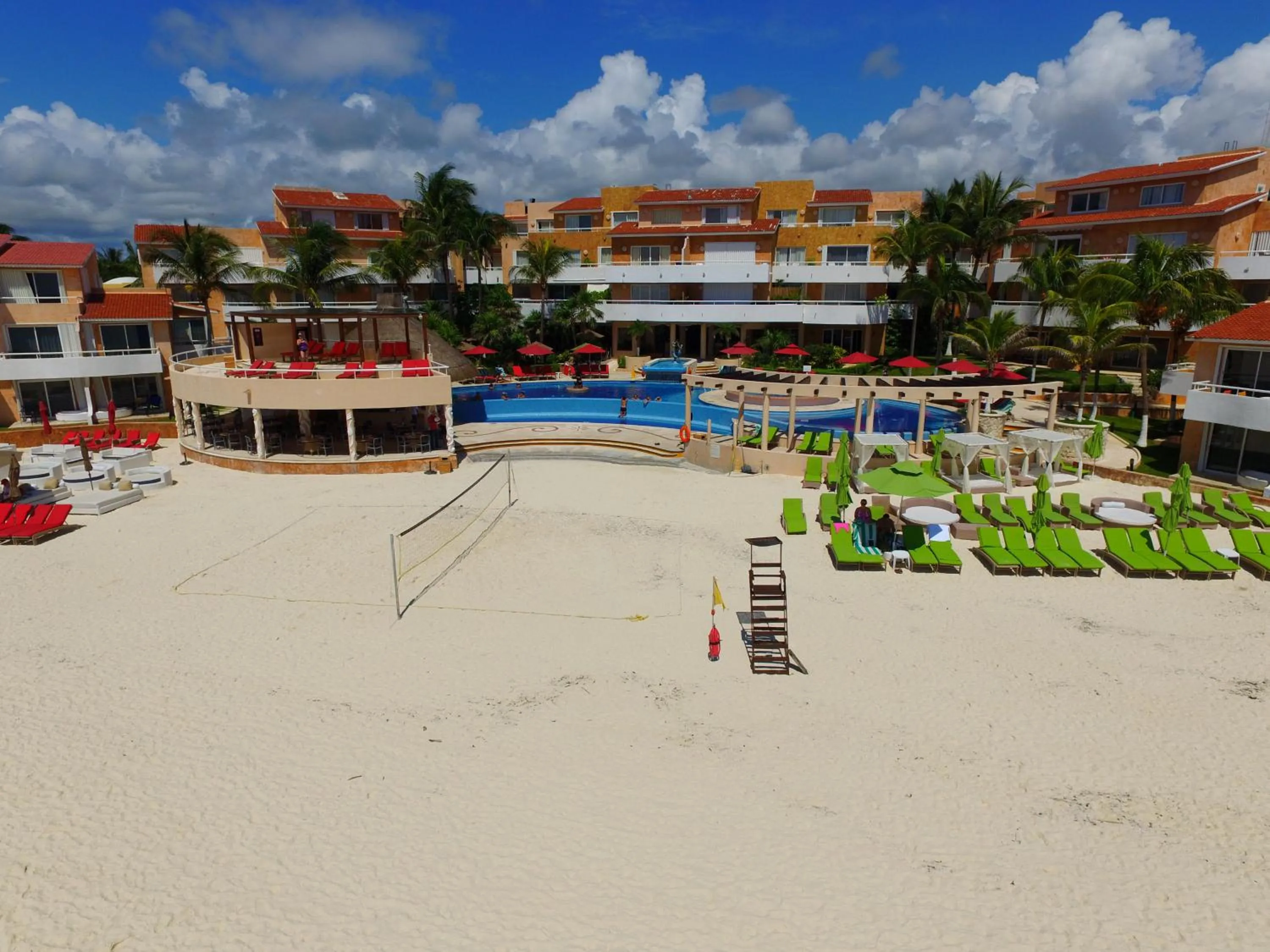 Pool View in Sunset Fishermen Beach Resort - All Inclusive