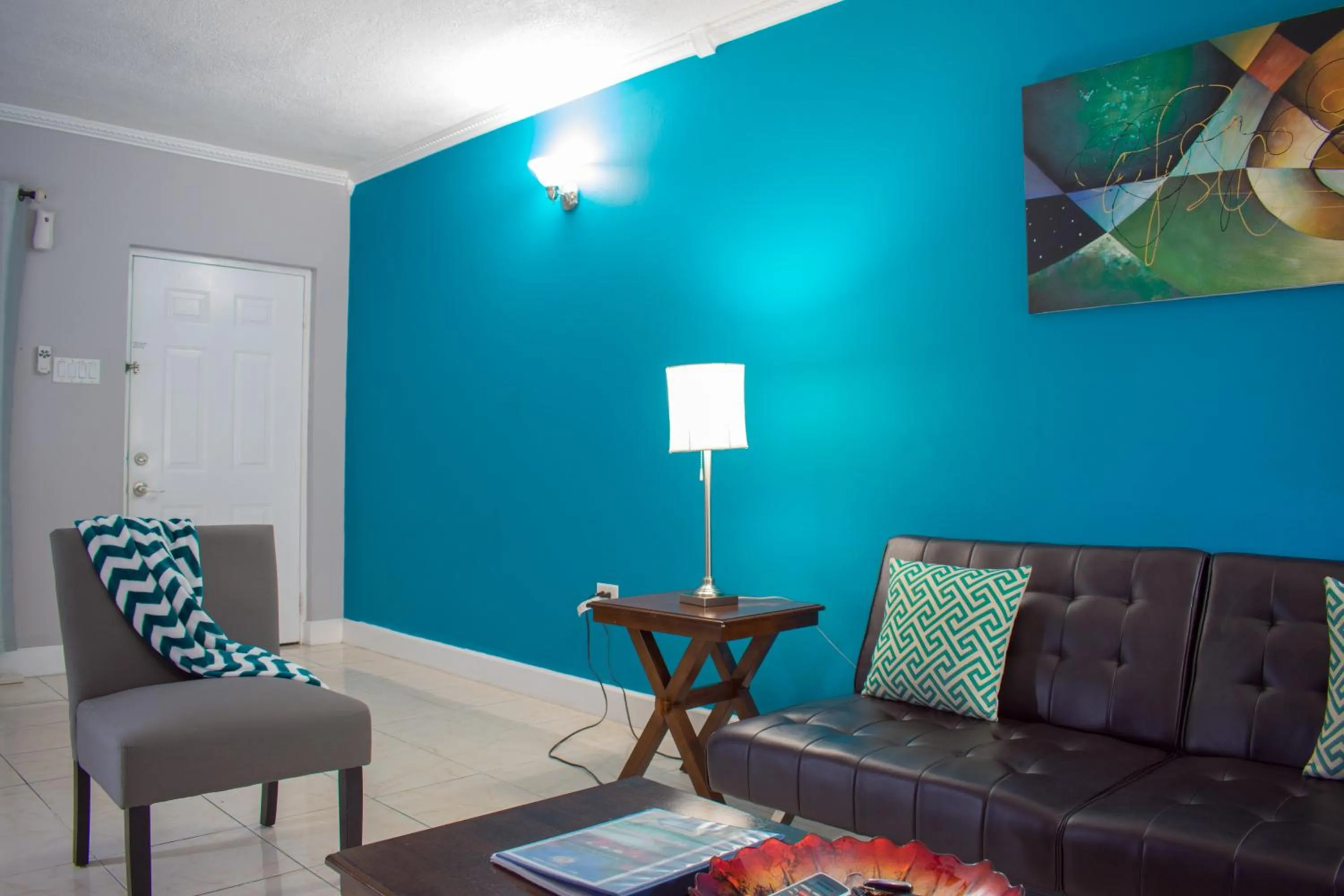 Living room in Casa Alexandria Guest Apartment