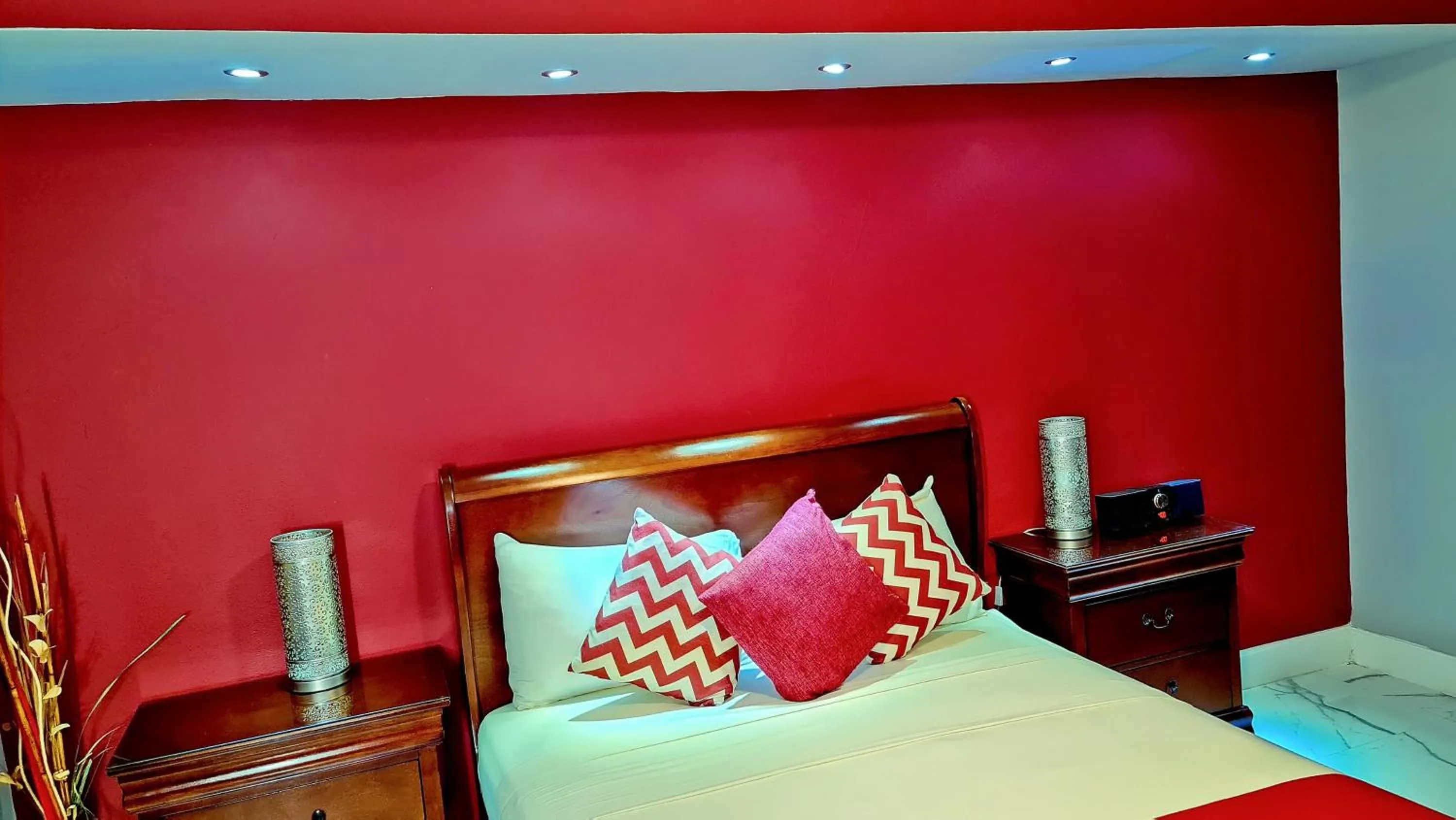 Bed in Casa Alexandria Guest Apartment