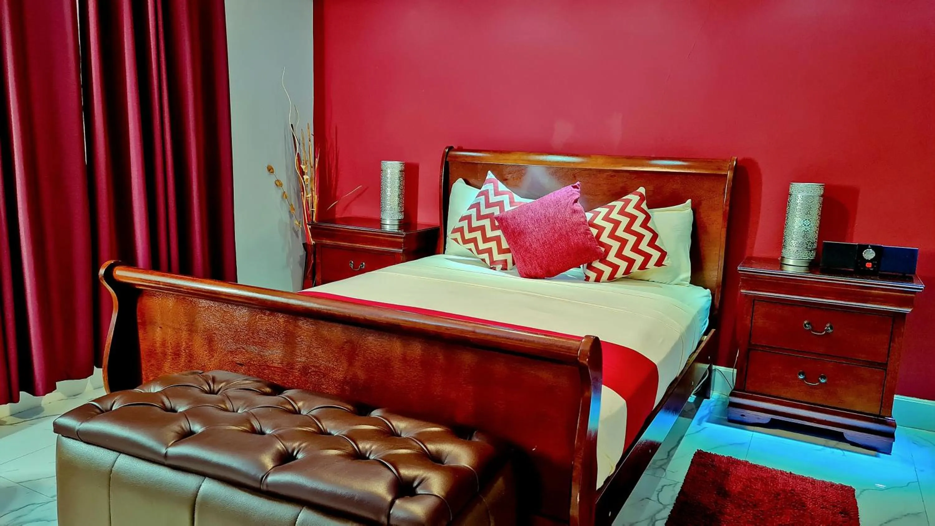 Bed in Casa Alexandria Guest Apartment