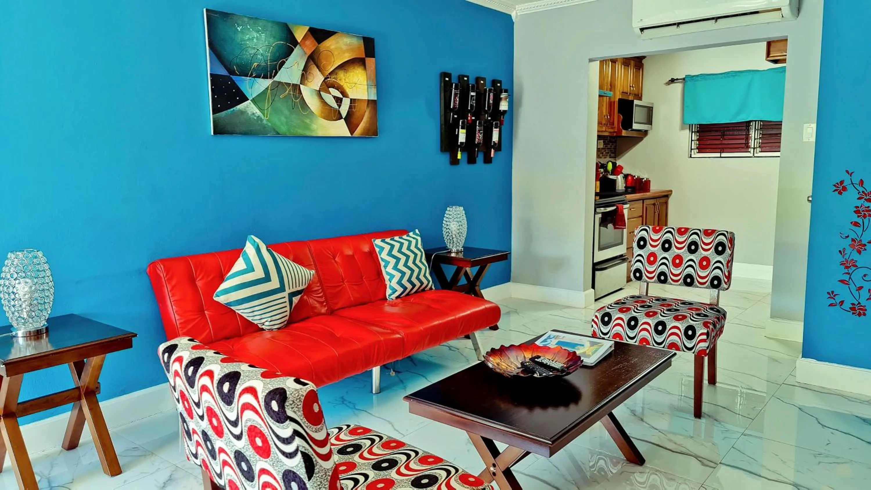 Living room in Casa Alexandria Guest Apartment