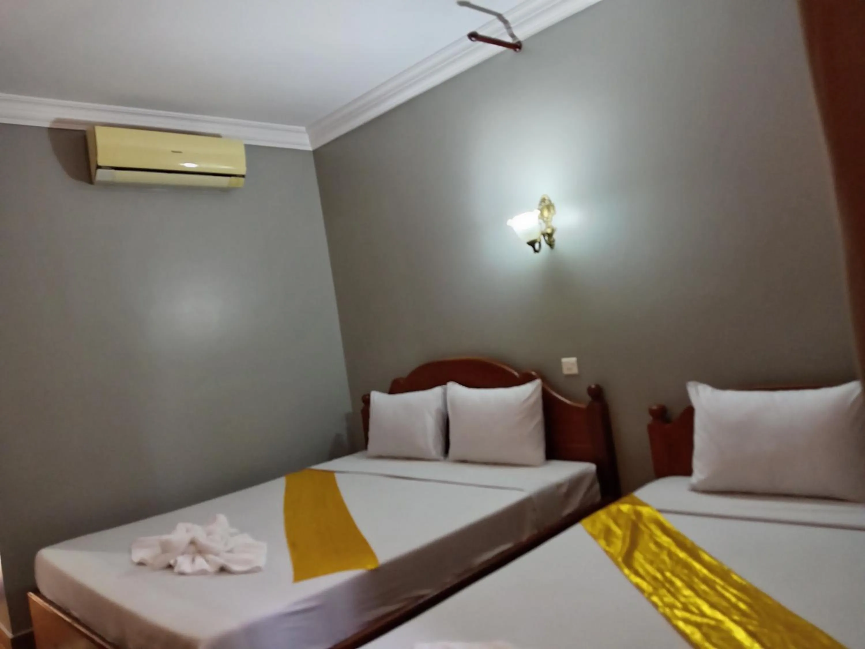 Bed in RatanakCity hotel
