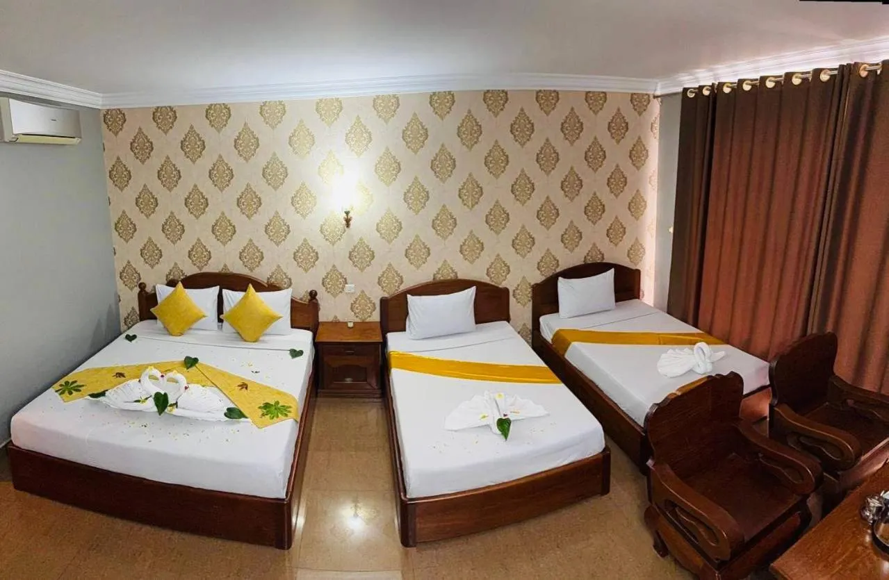 Bed in RatanakCity hotel