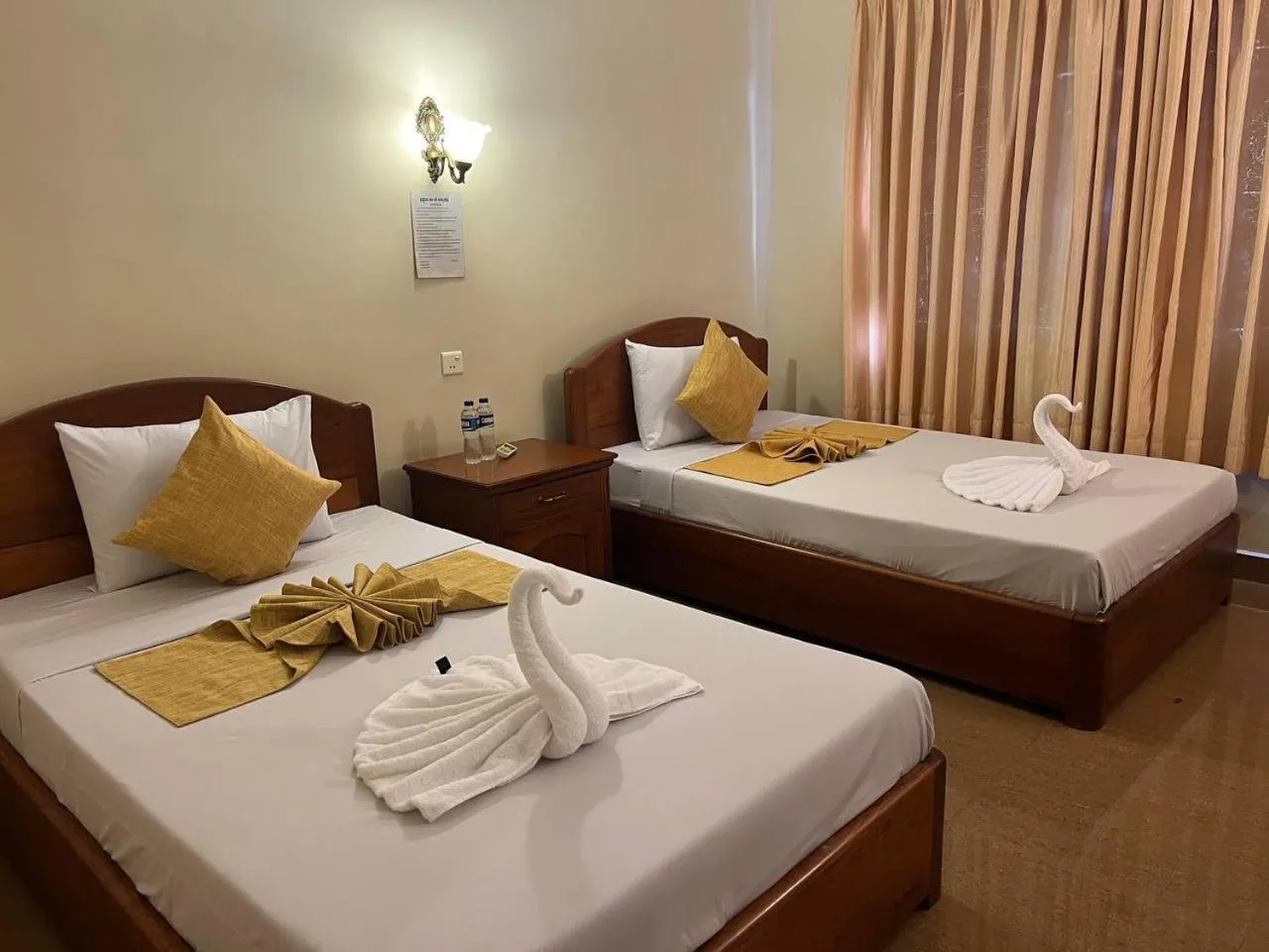Bed in RatanakCity hotel