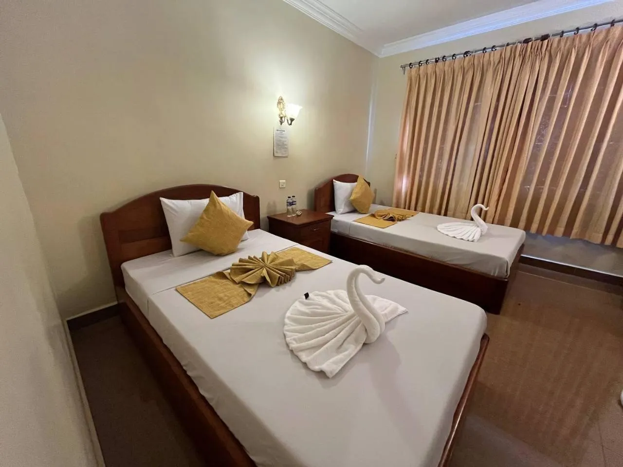 Bed in RatanakCity hotel