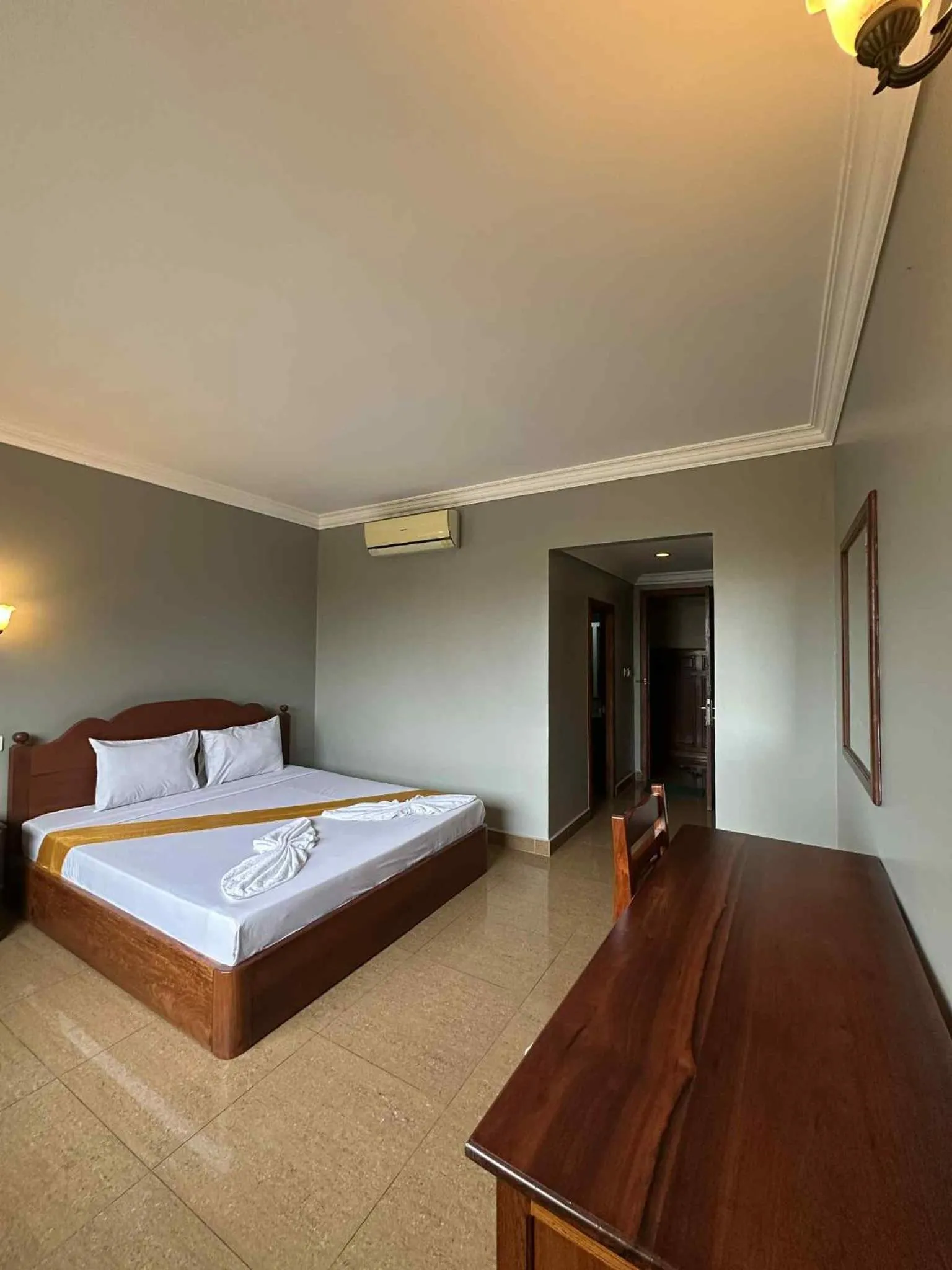 Bed in RatanakCity hotel