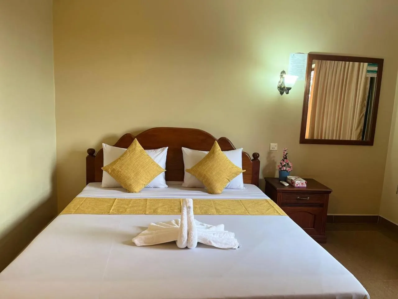 Bed in RatanakCity hotel