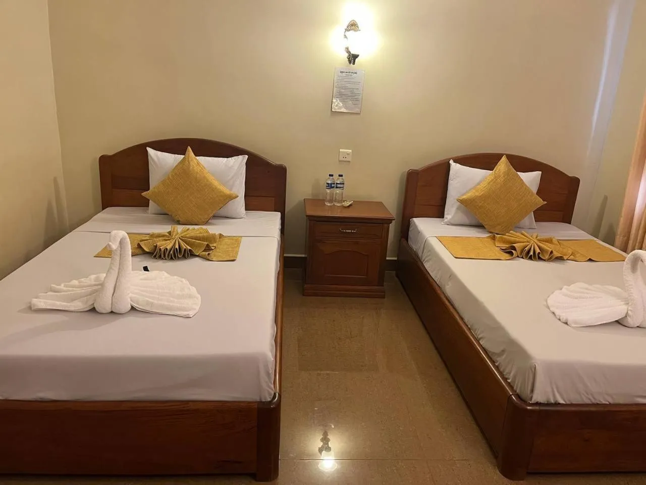 Bed in RatanakCity hotel