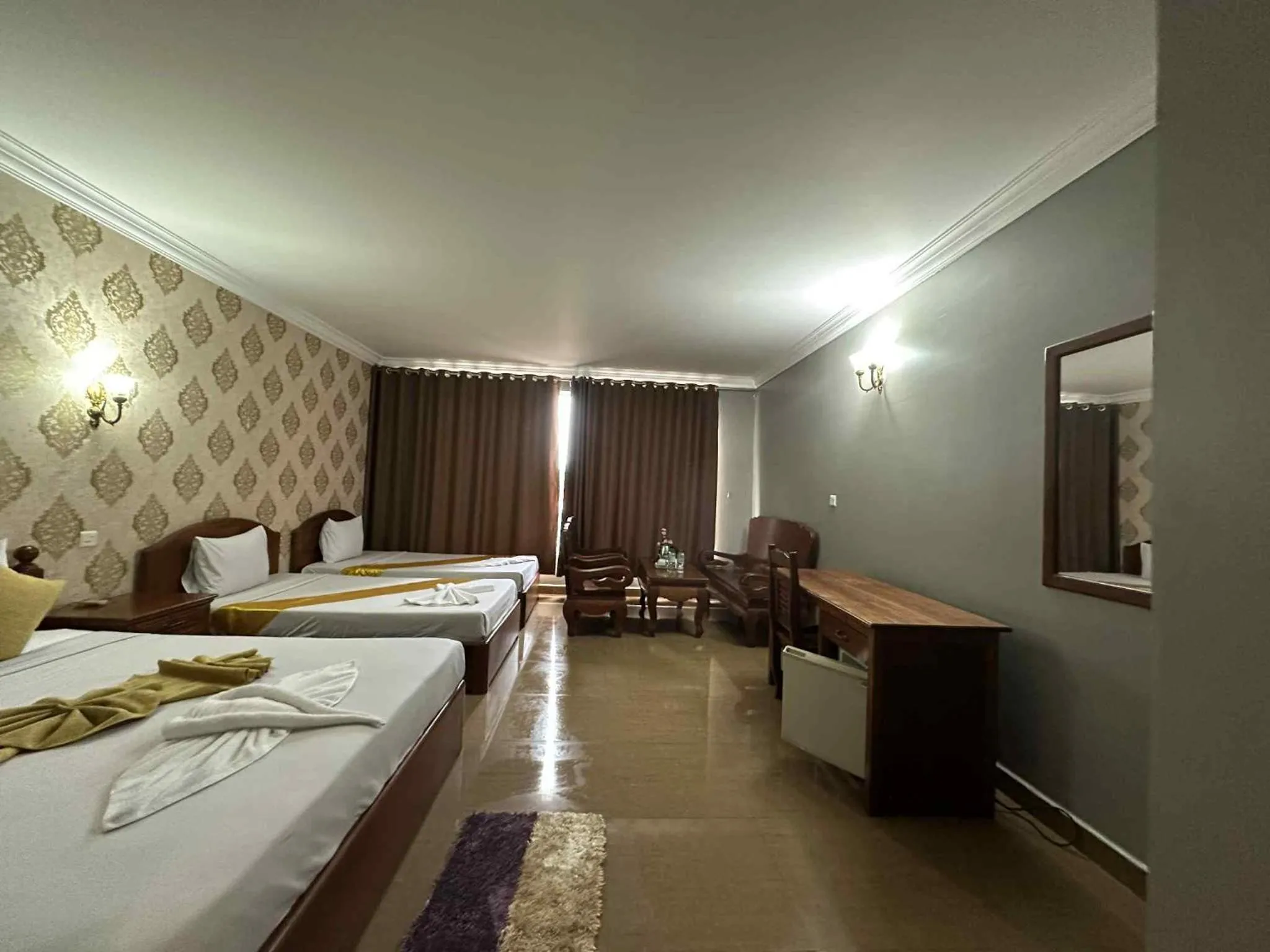 Bed in RatanakCity hotel