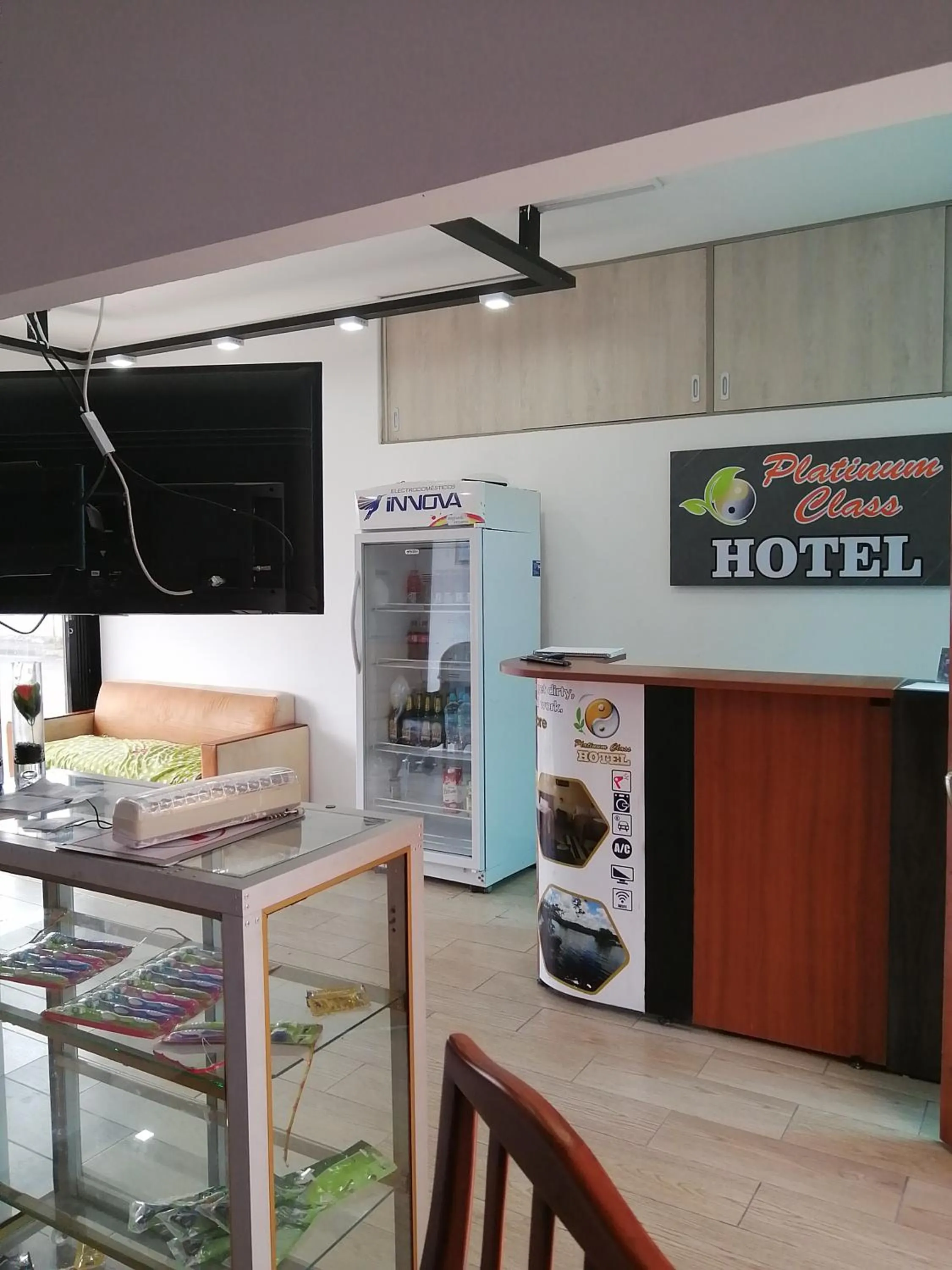 Lobby or reception in Hotel Platinum Class