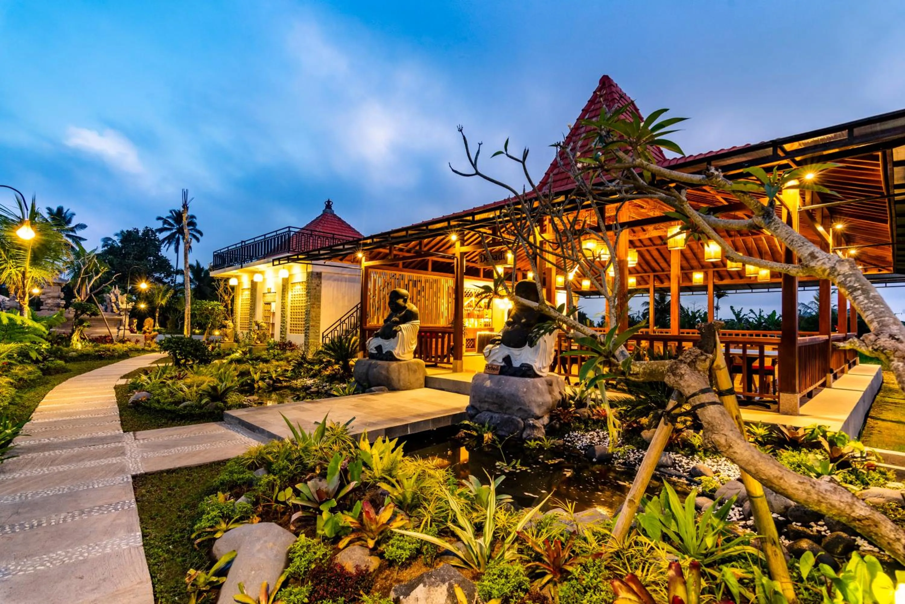 Garden in Akshaya Resort Ubud by Dhananjaya Hospitality