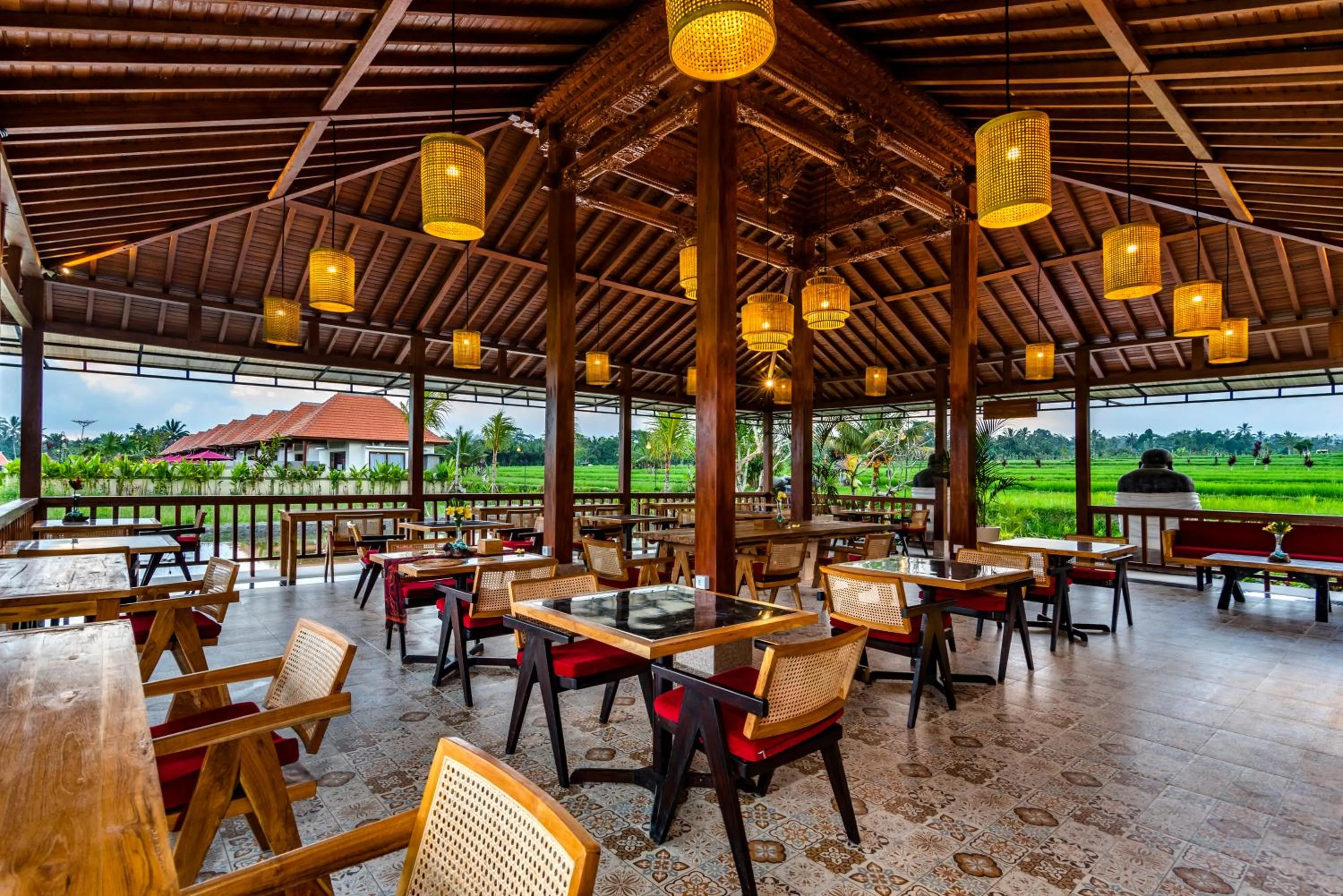 Restaurant/places to eat in Akshaya Resort Ubud by Dhananjaya Hospitality