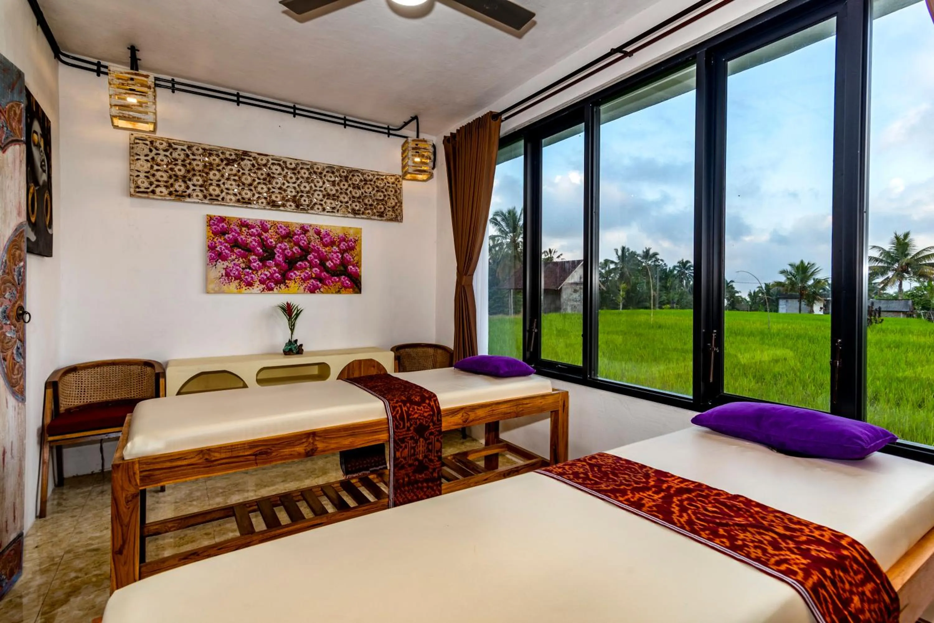 Garden, Bed in Akshaya Resort Ubud by Dhananjaya Hospitality