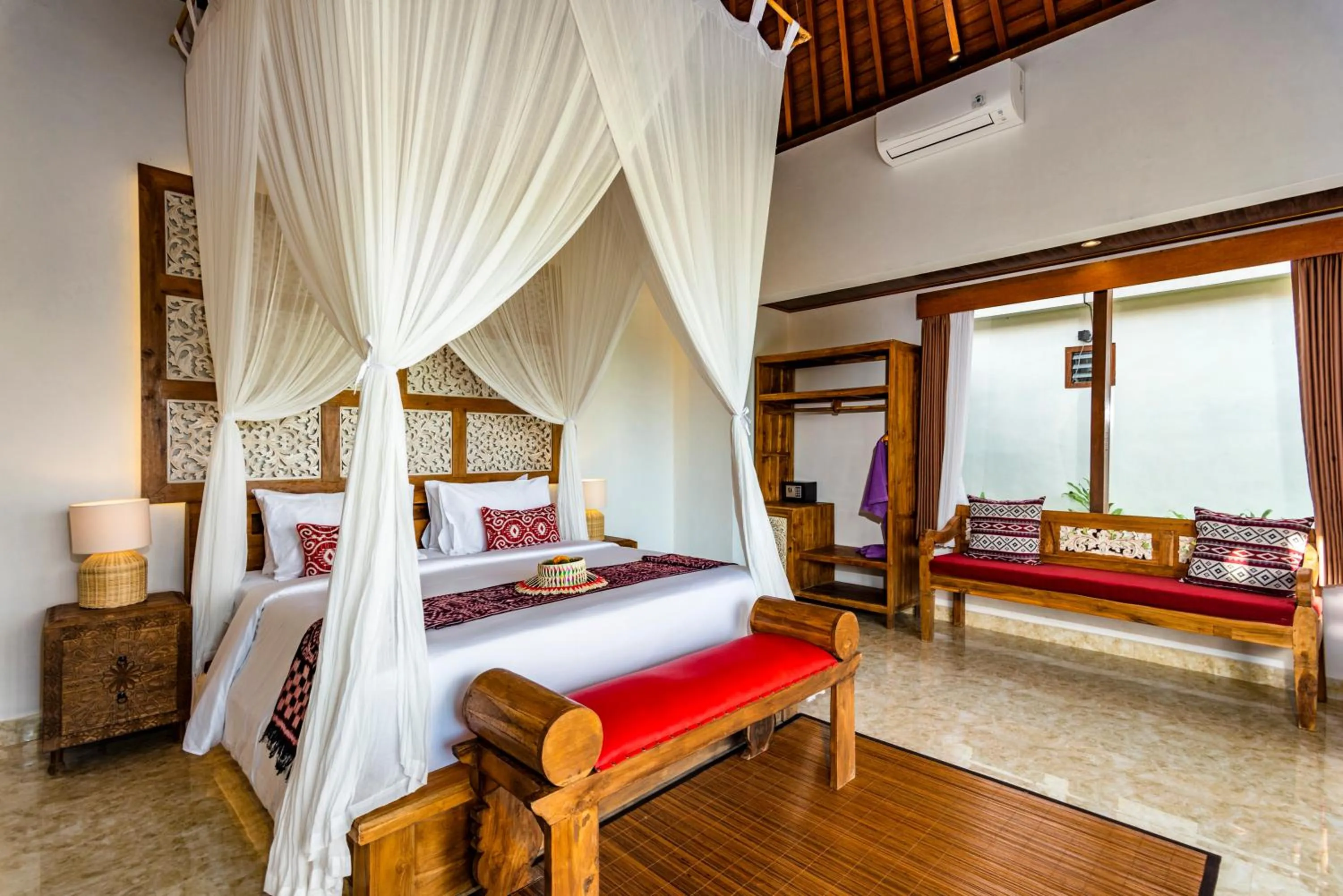 Photo of the whole room, Bed in Akshaya Resort Ubud by Dhananjaya Hospitality