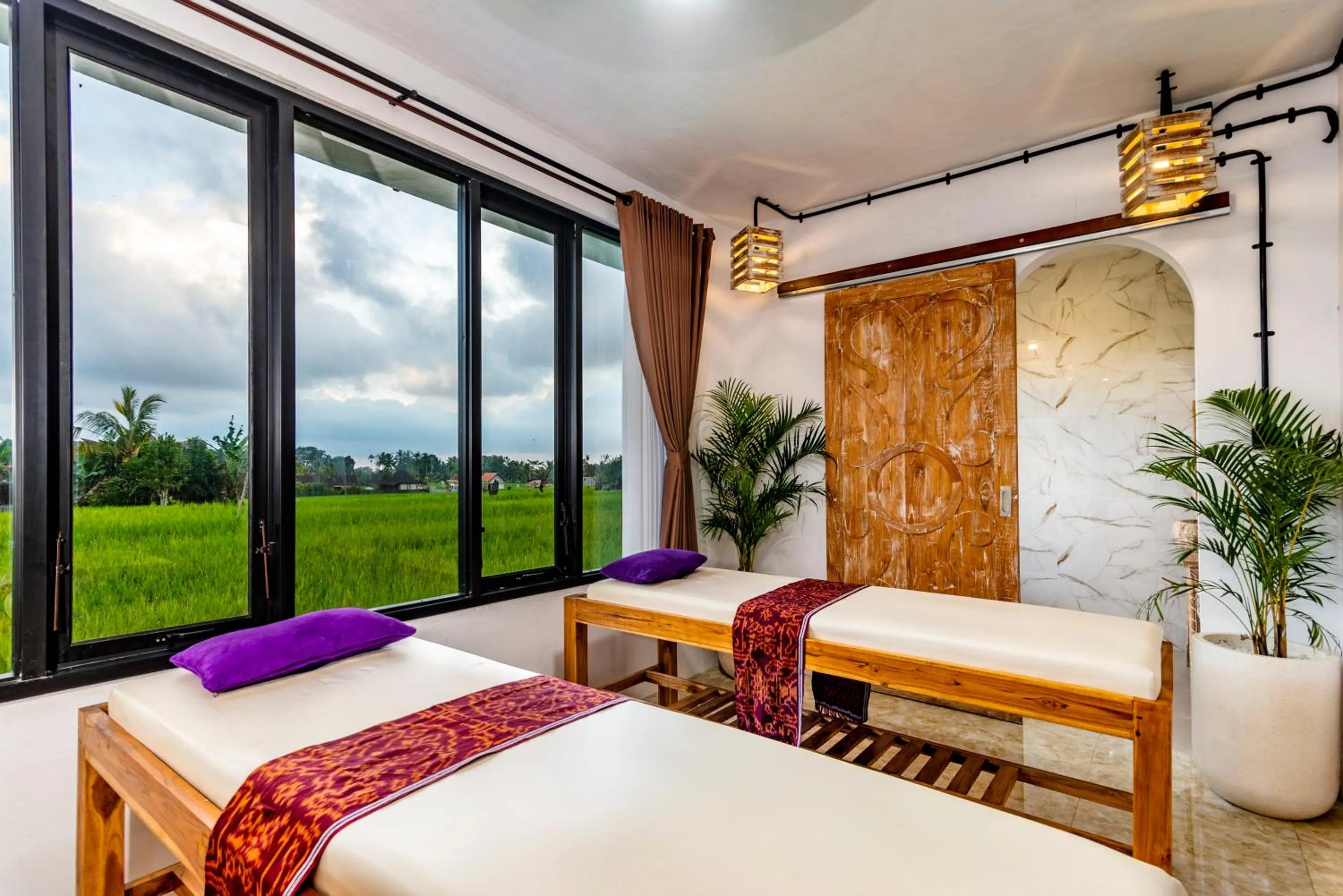Spa and wellness centre/facilities, Bed in Akshaya Resort Ubud by Dhananjaya Hospitality