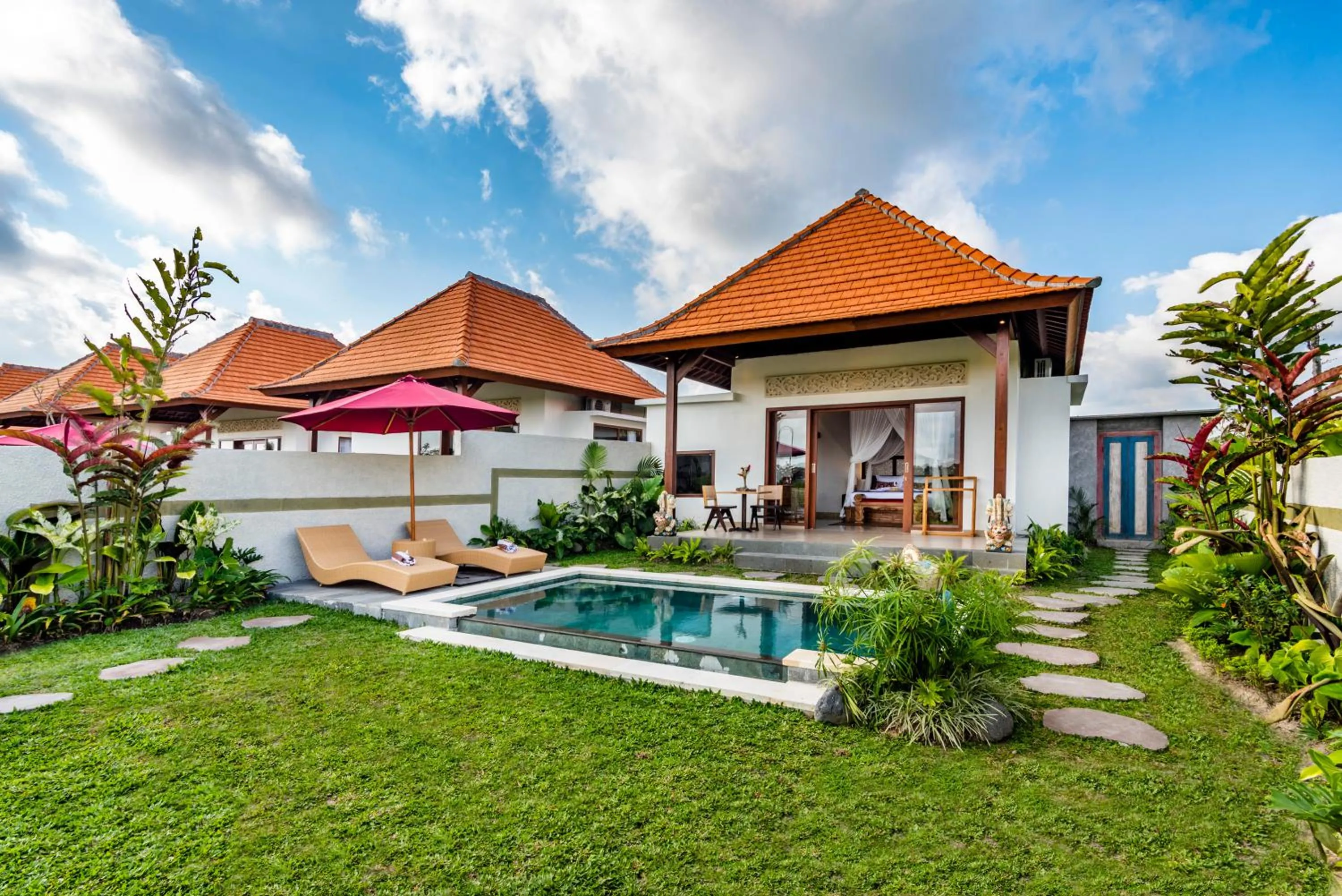 Garden view in Akshaya Resort Ubud by Dhananjaya Hospitality