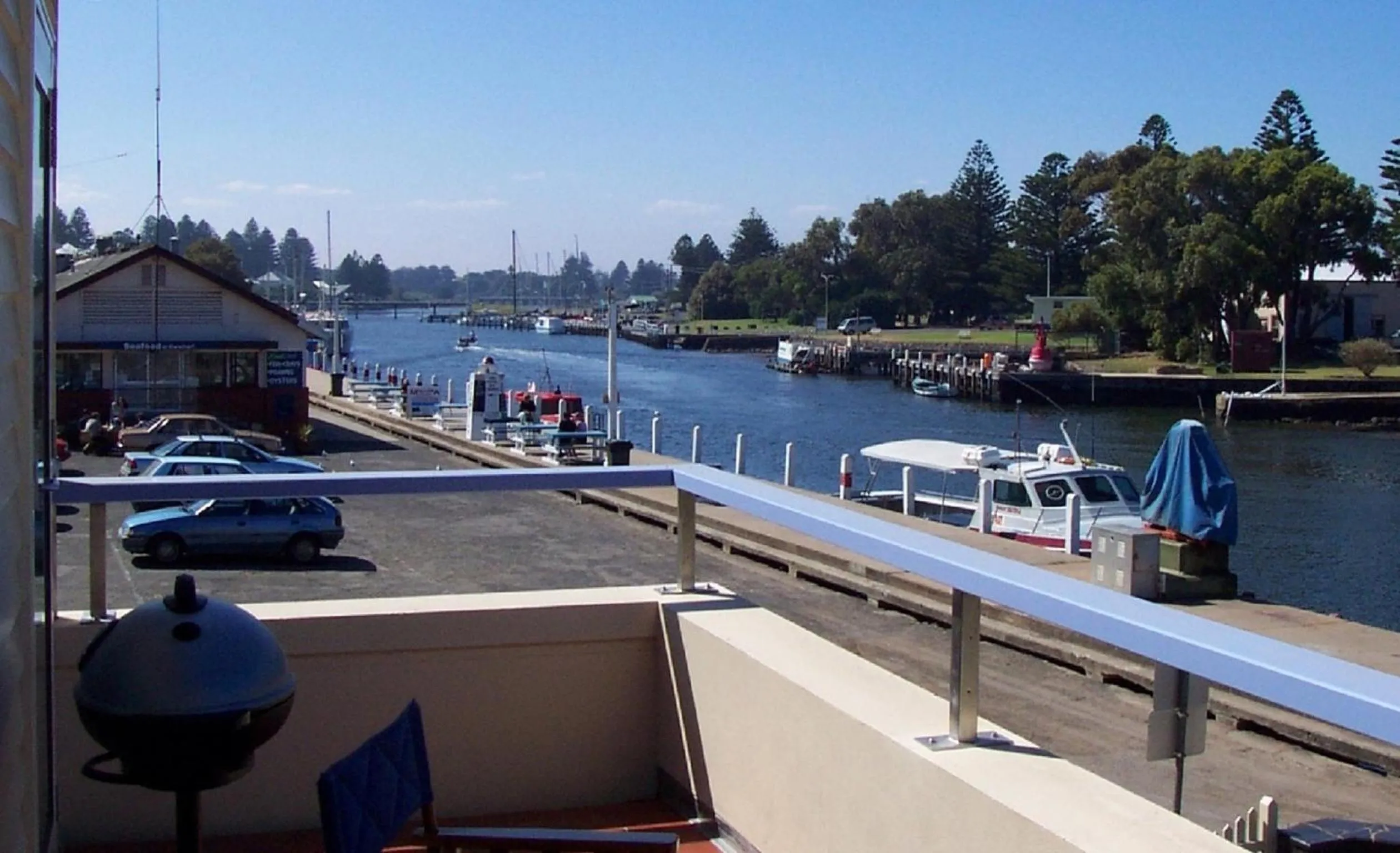 River view in Dockside Waterfront Indulgence
