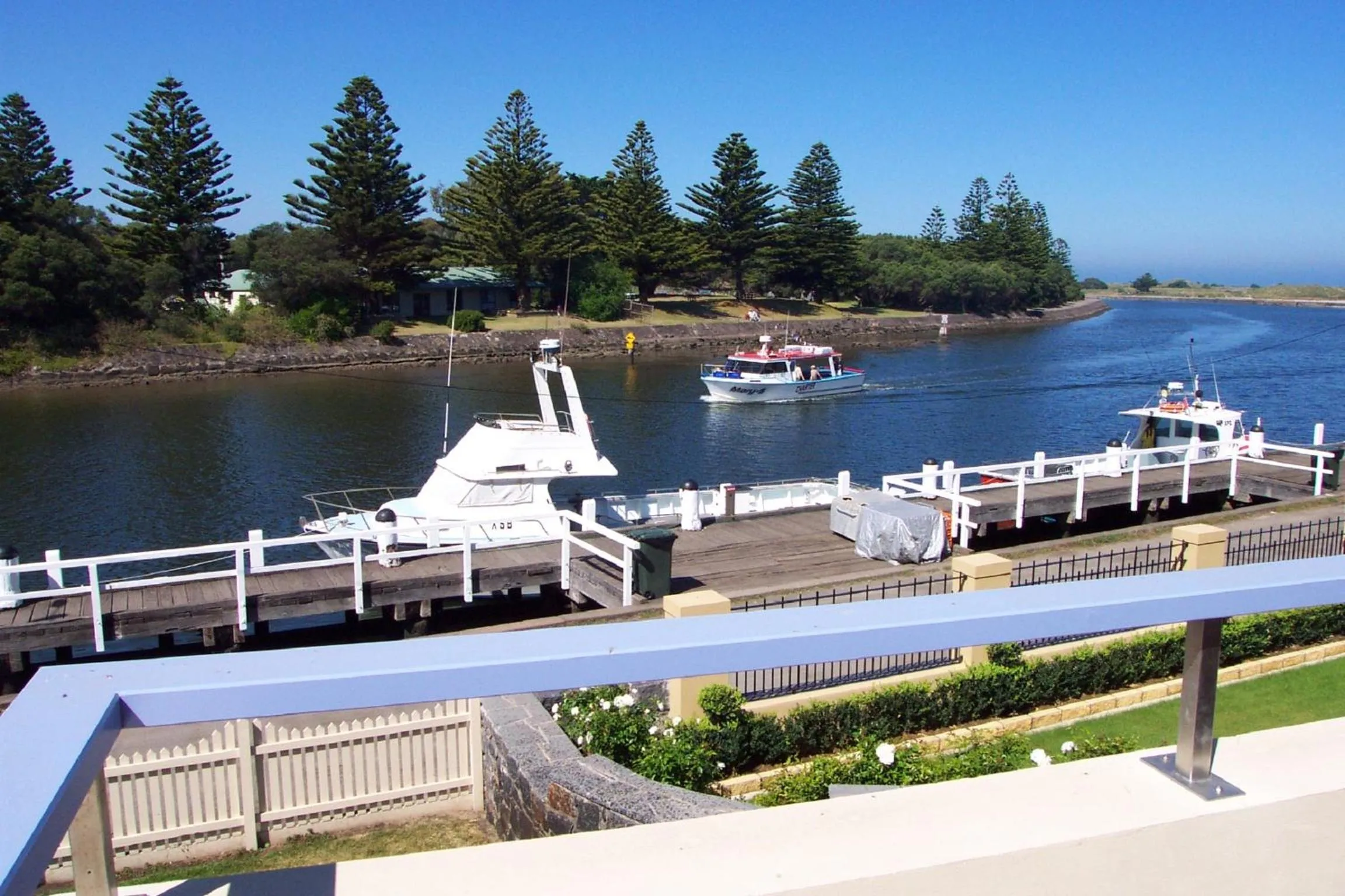 River view in Dockside Waterfront Indulgence