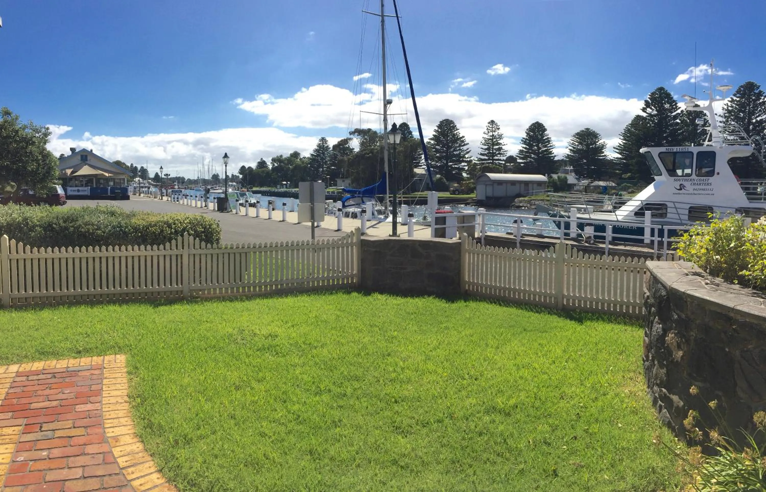 Garden in Dockside Waterfront Indulgence