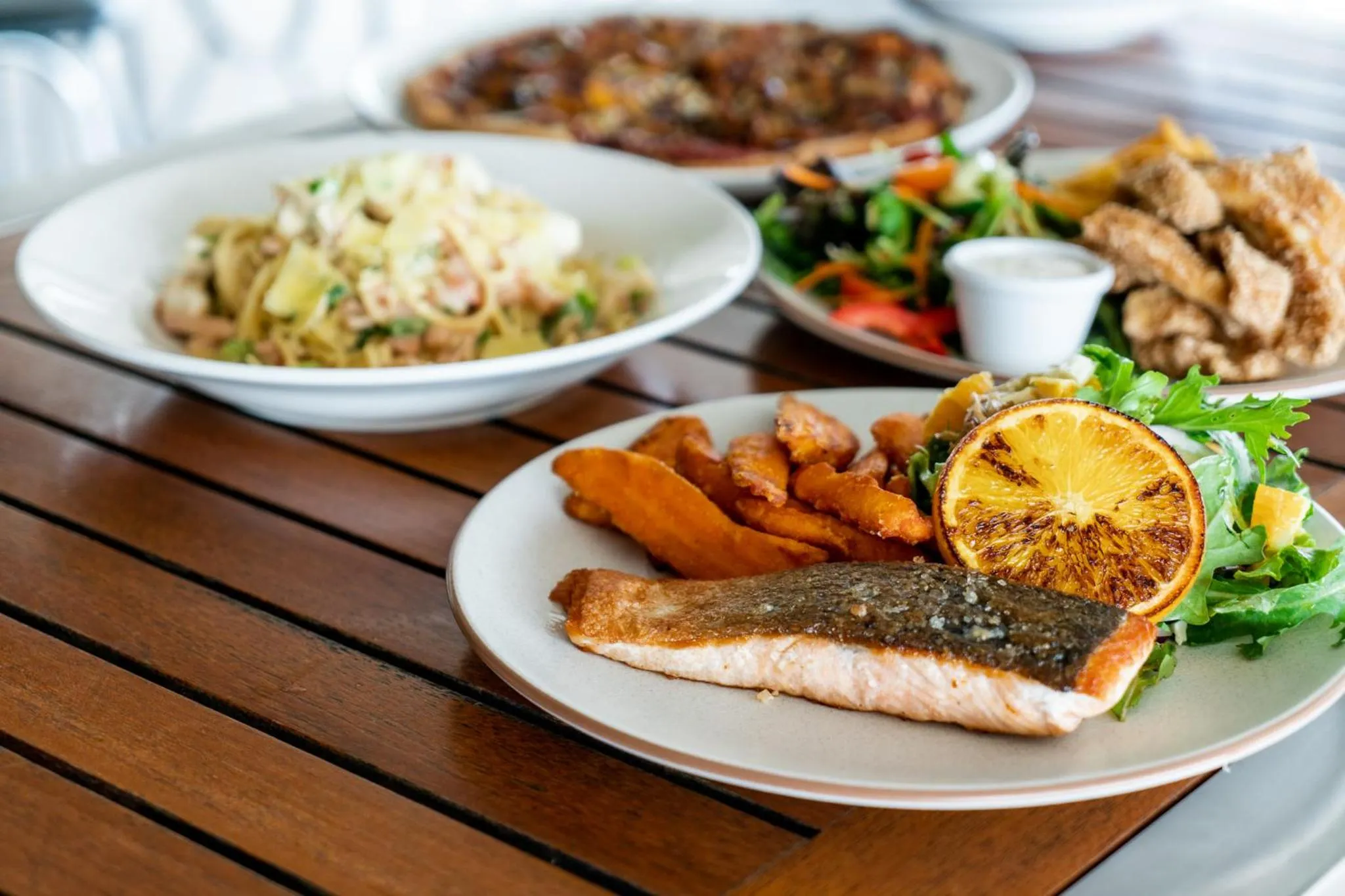 Food close-up in Capella Hotel Motel