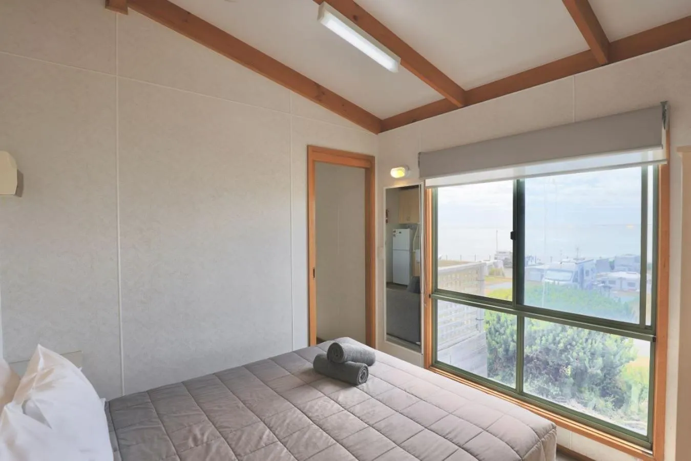 Bedroom, Bed in Sea Vu Caravan Park