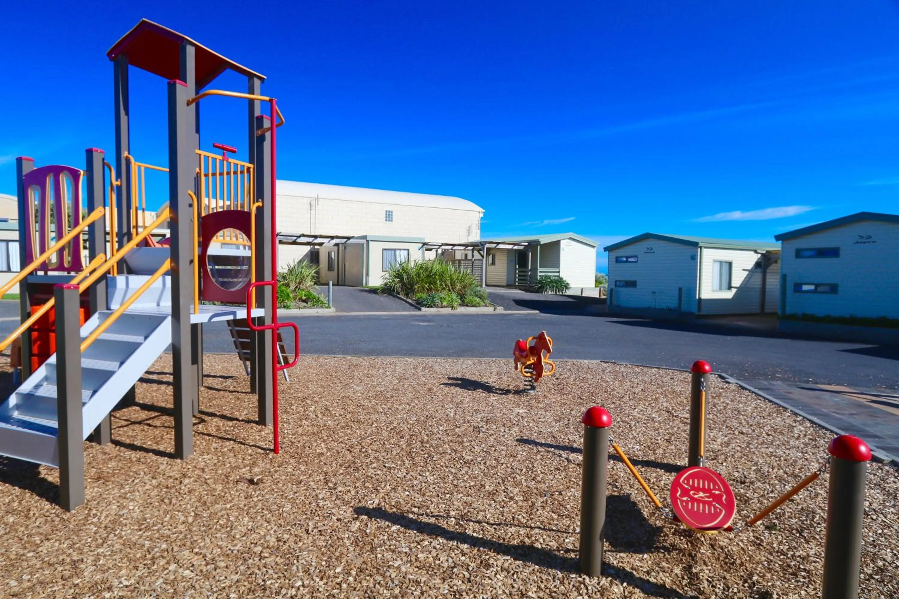 Children play ground in Sea Vu Caravan Park