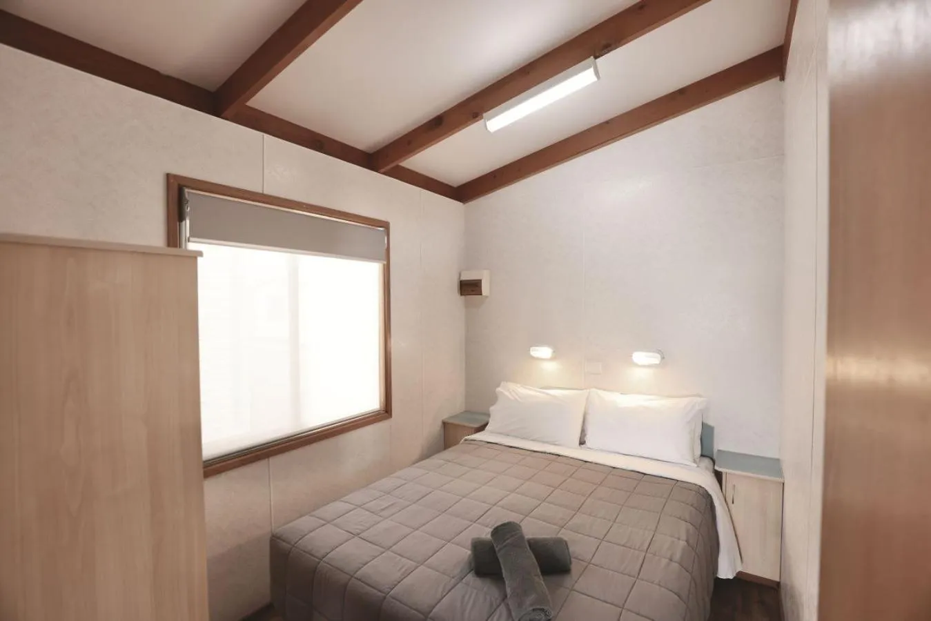 Bedroom, Bed in Sea Vu Caravan Park