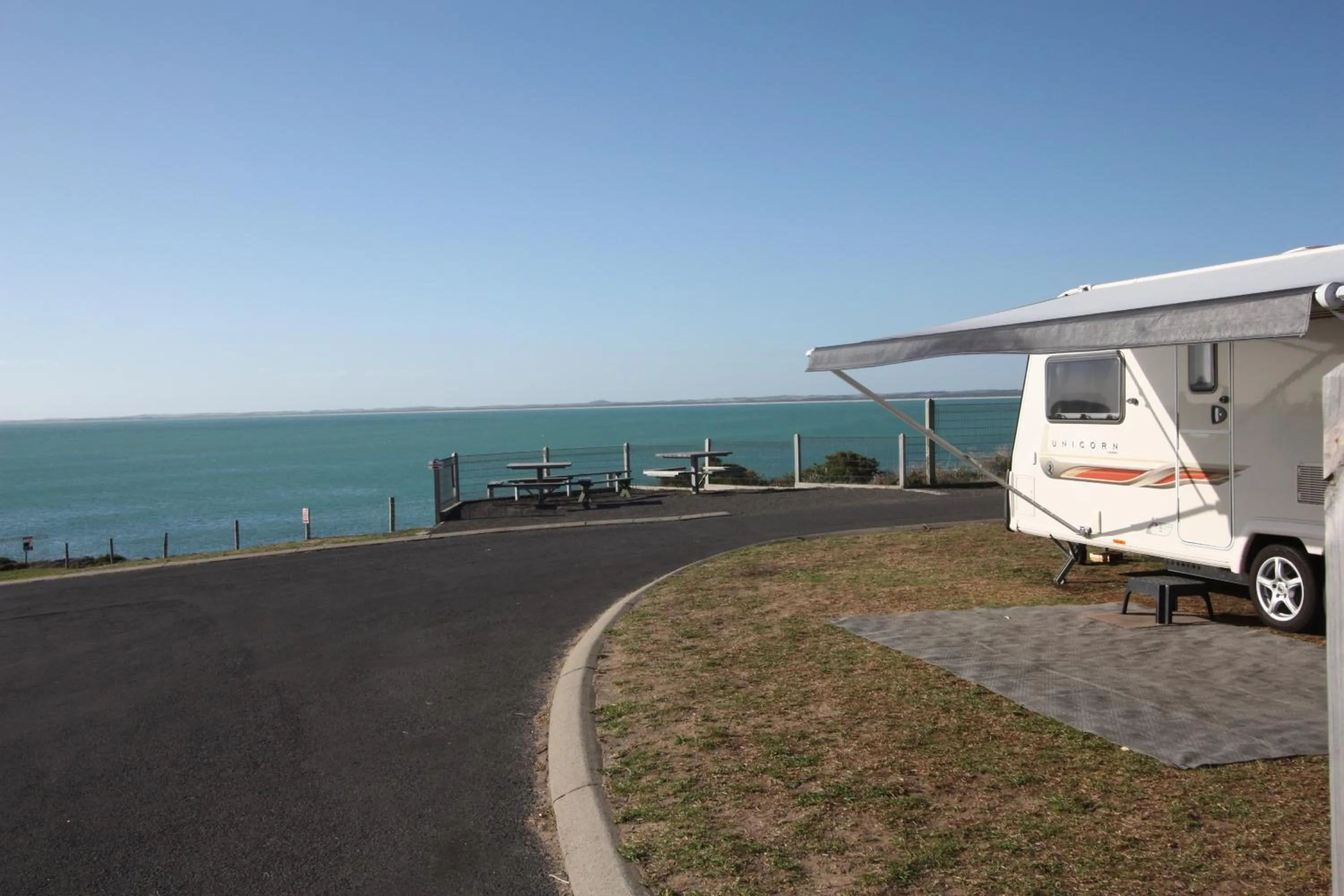 Sea view in Sea Vu Caravan Park