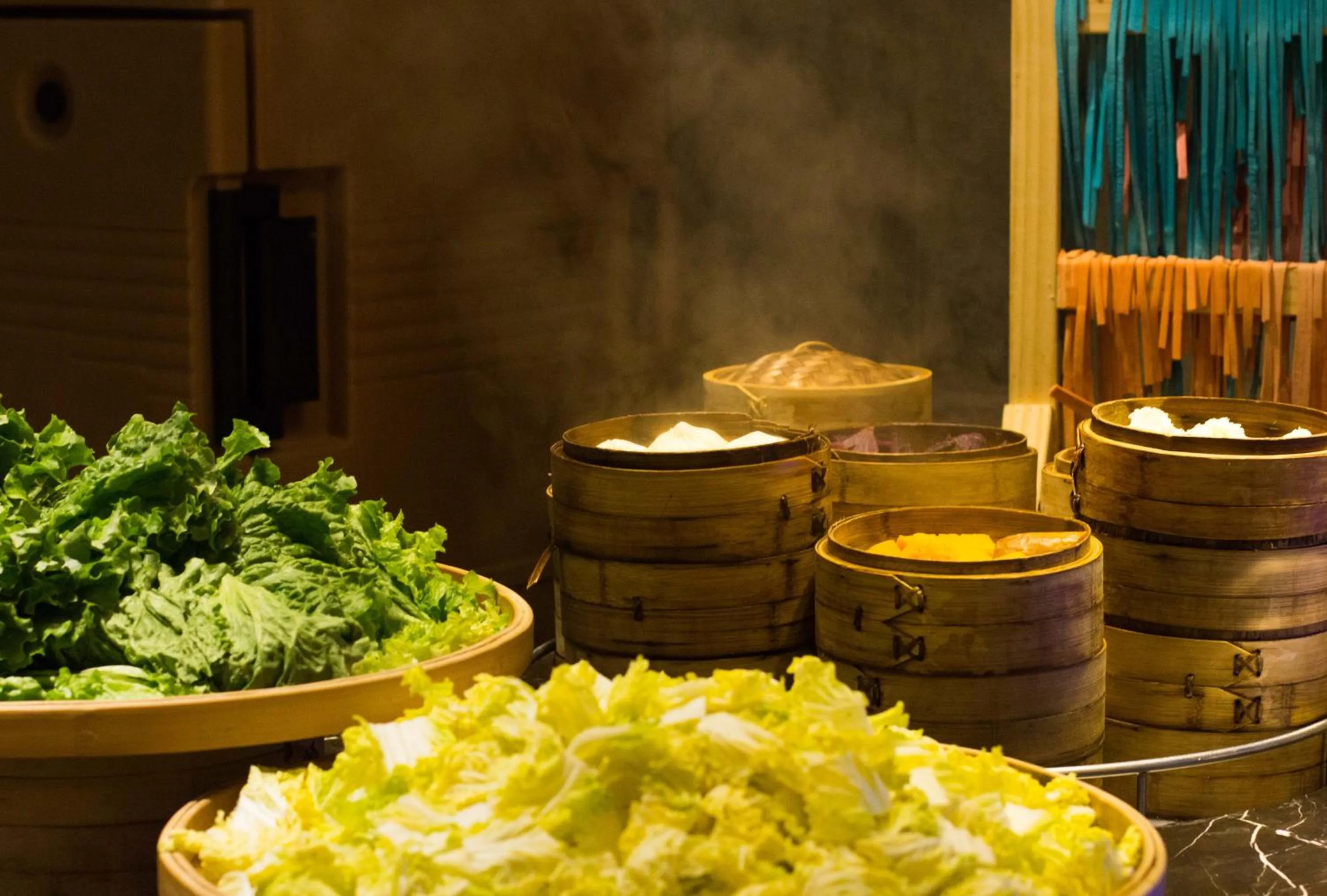 Buffet breakfast in Wanda Vista Hohhot