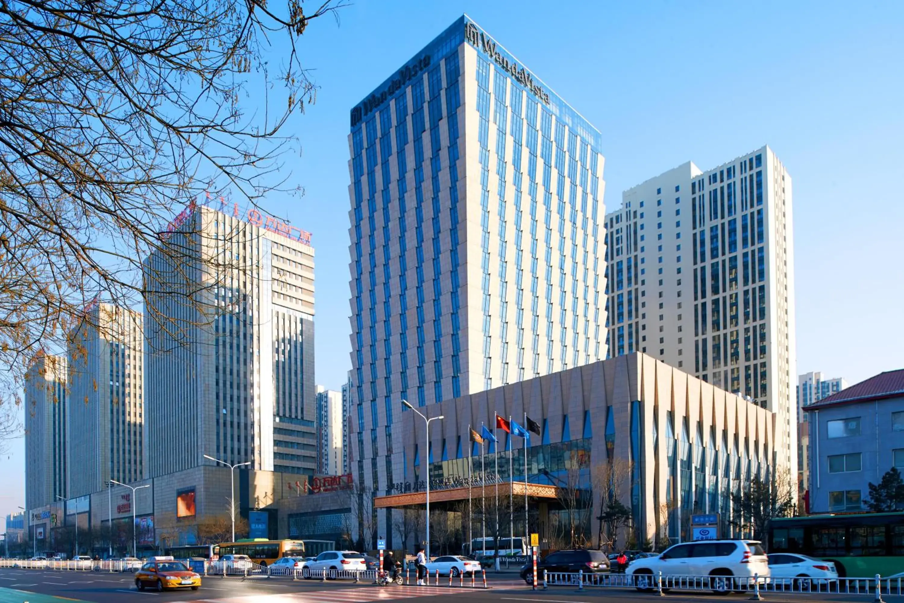 Property building in Wanda Vista Hohhot Property building in Wanda Vista Hohhot