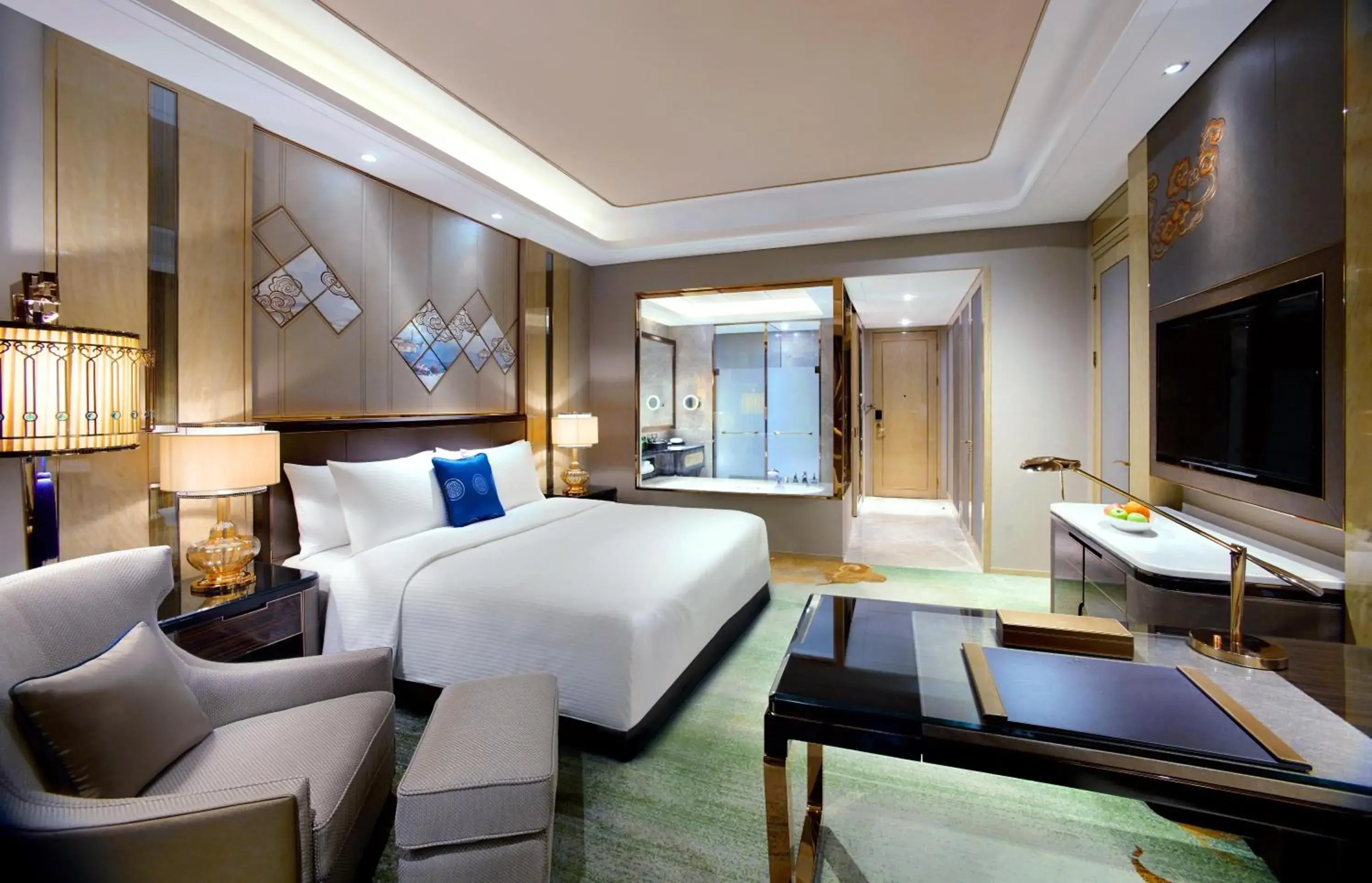 Bedroom, Bed in Wanda Vista Hohhot Bedroom, Bed in Wanda Vista Hohhot