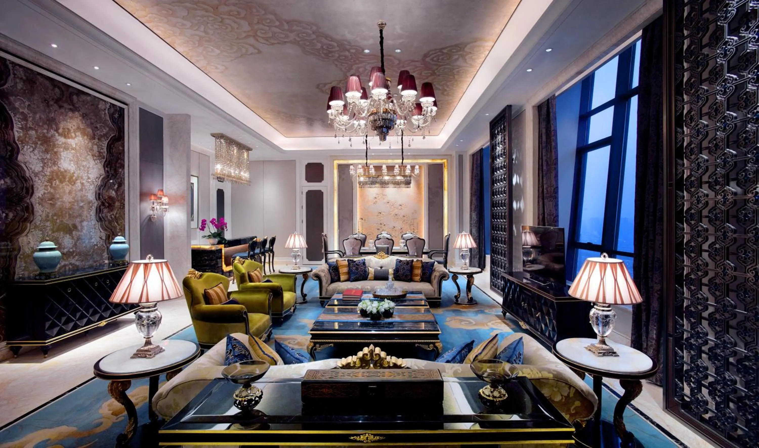 Living room in Wanda Vista Hohhot