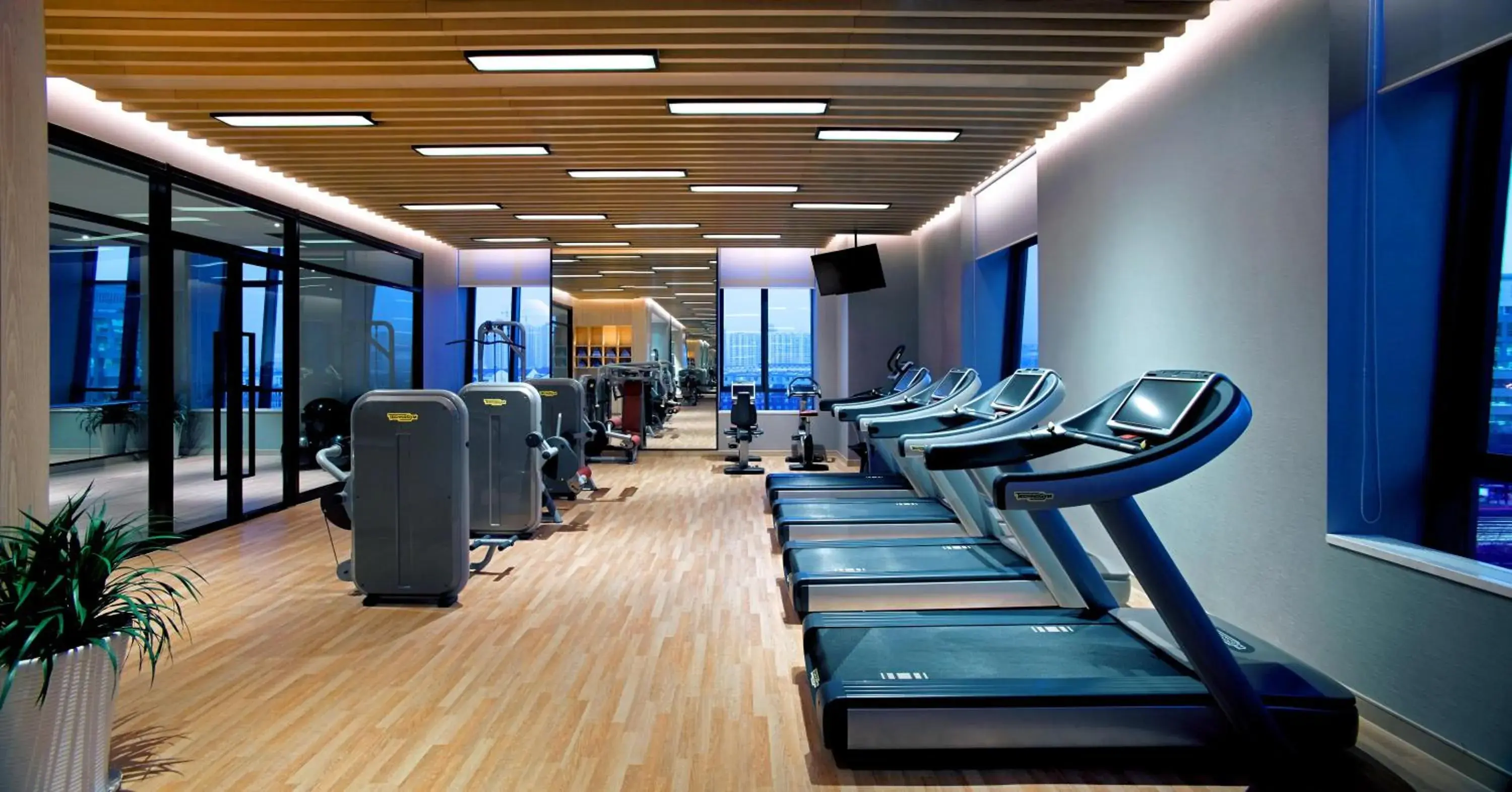 Fitness centre/facilities in Wanda Vista Hohhot Fitness centre/facilities in Wanda Vista Hohhot