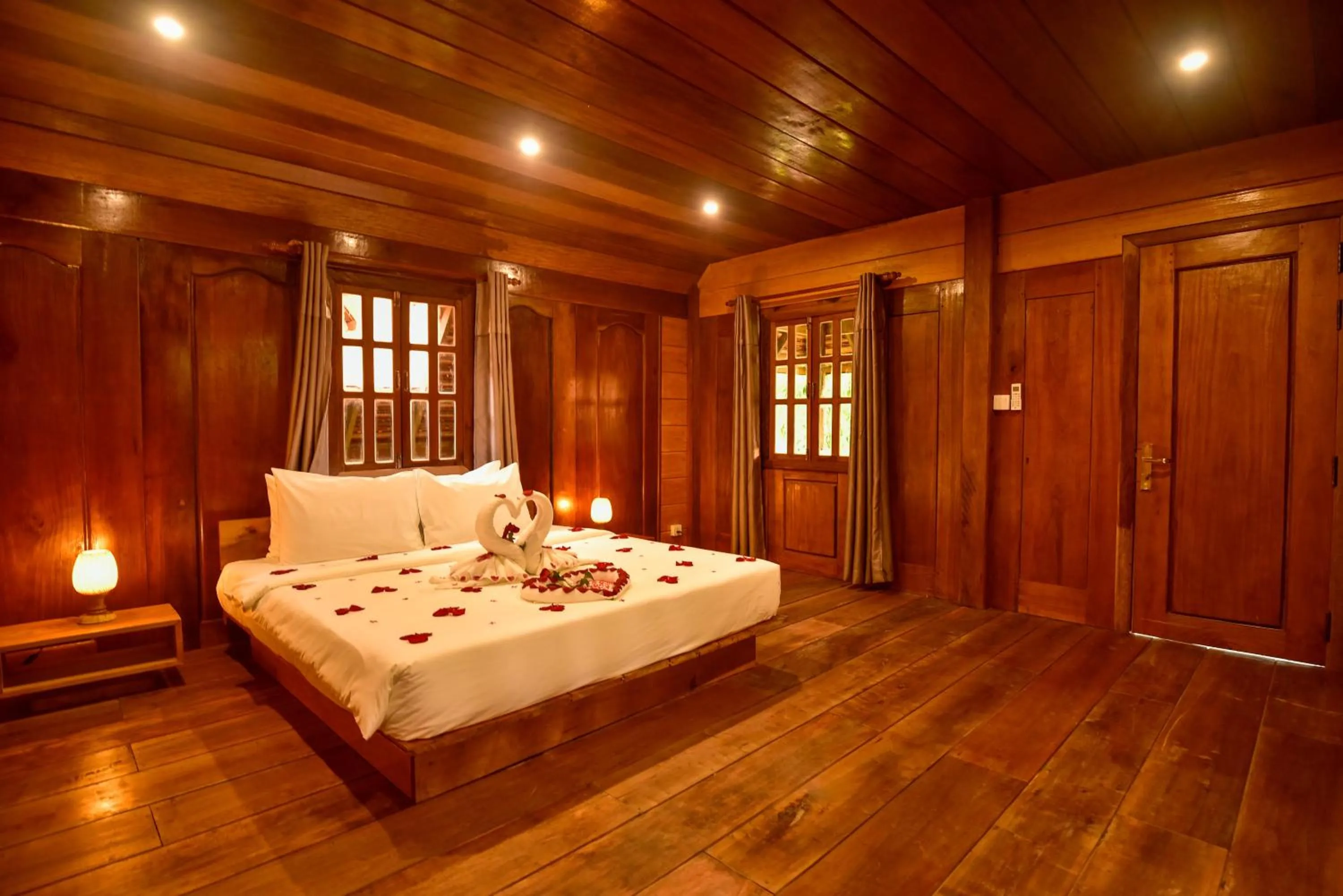 Bedroom, Bed in Angkor Heart Bungalow