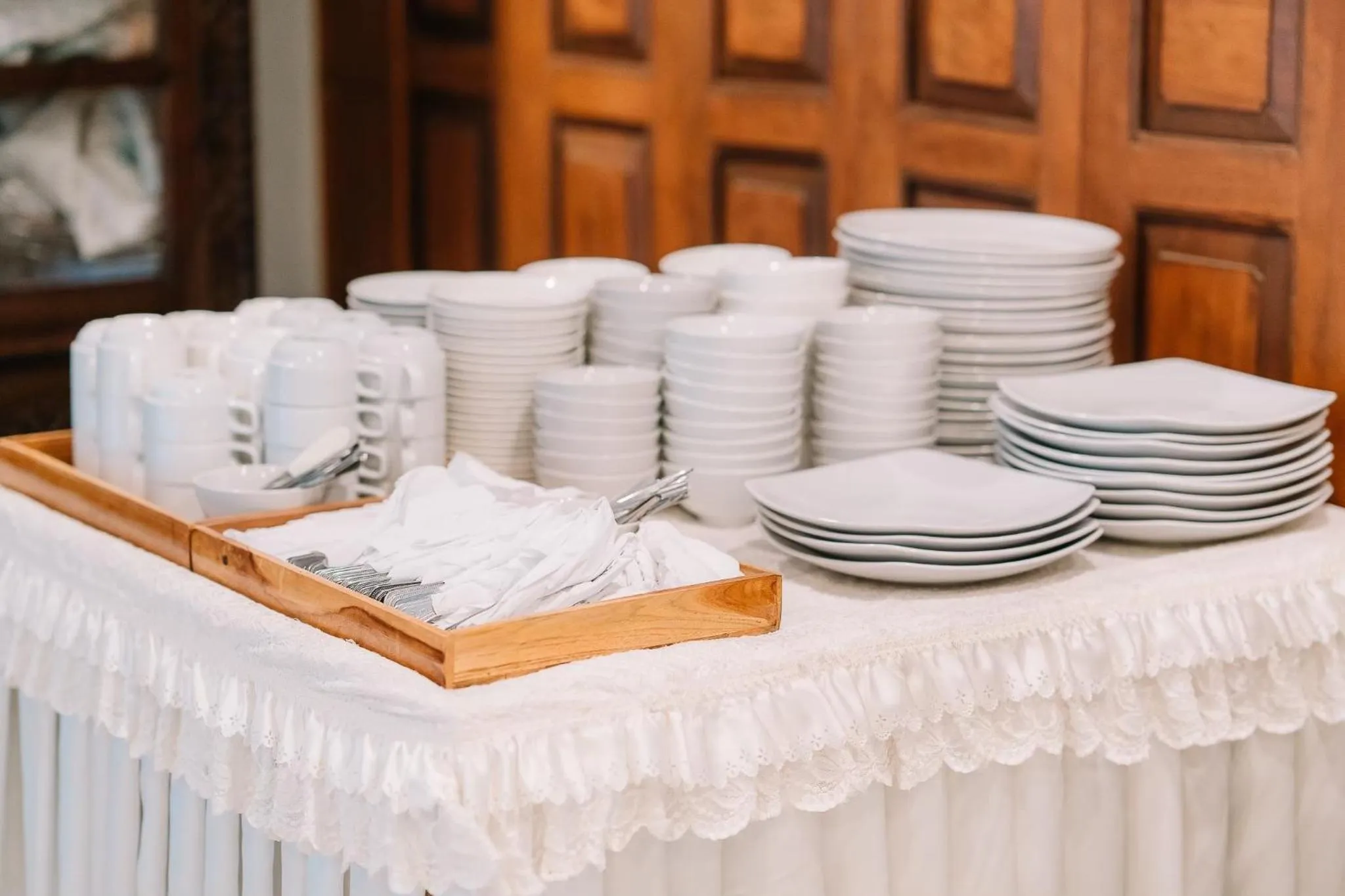 Breakfast in Sukhothai Garden