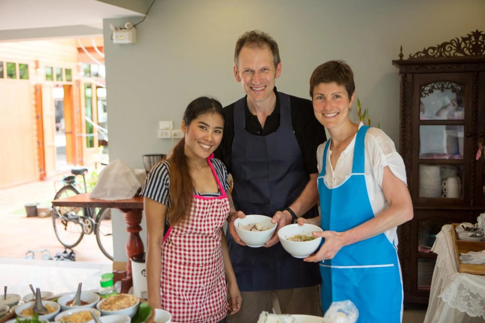 Staff in Sukhothai Garden