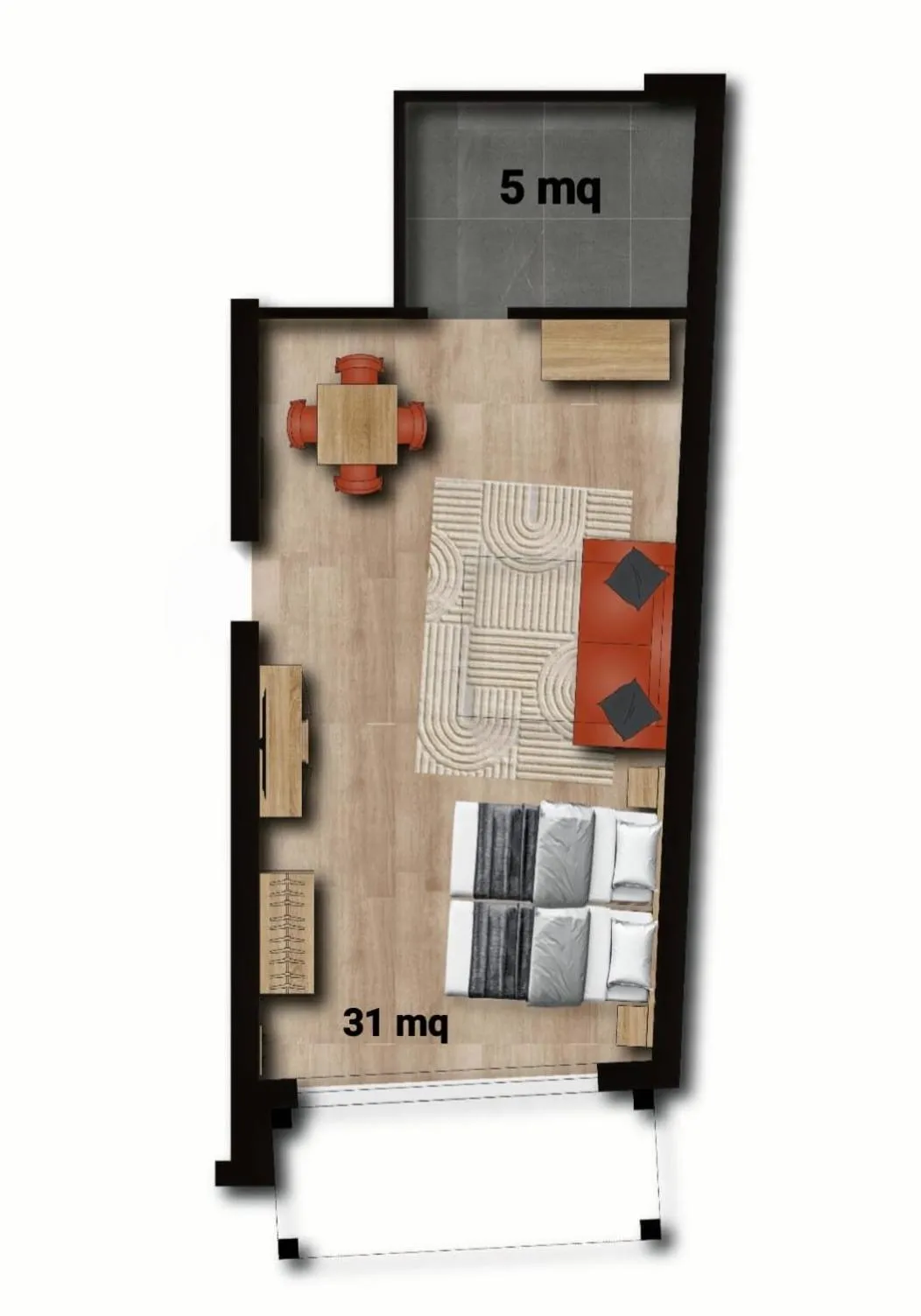 Floor plan in Hotel Roè Garda
