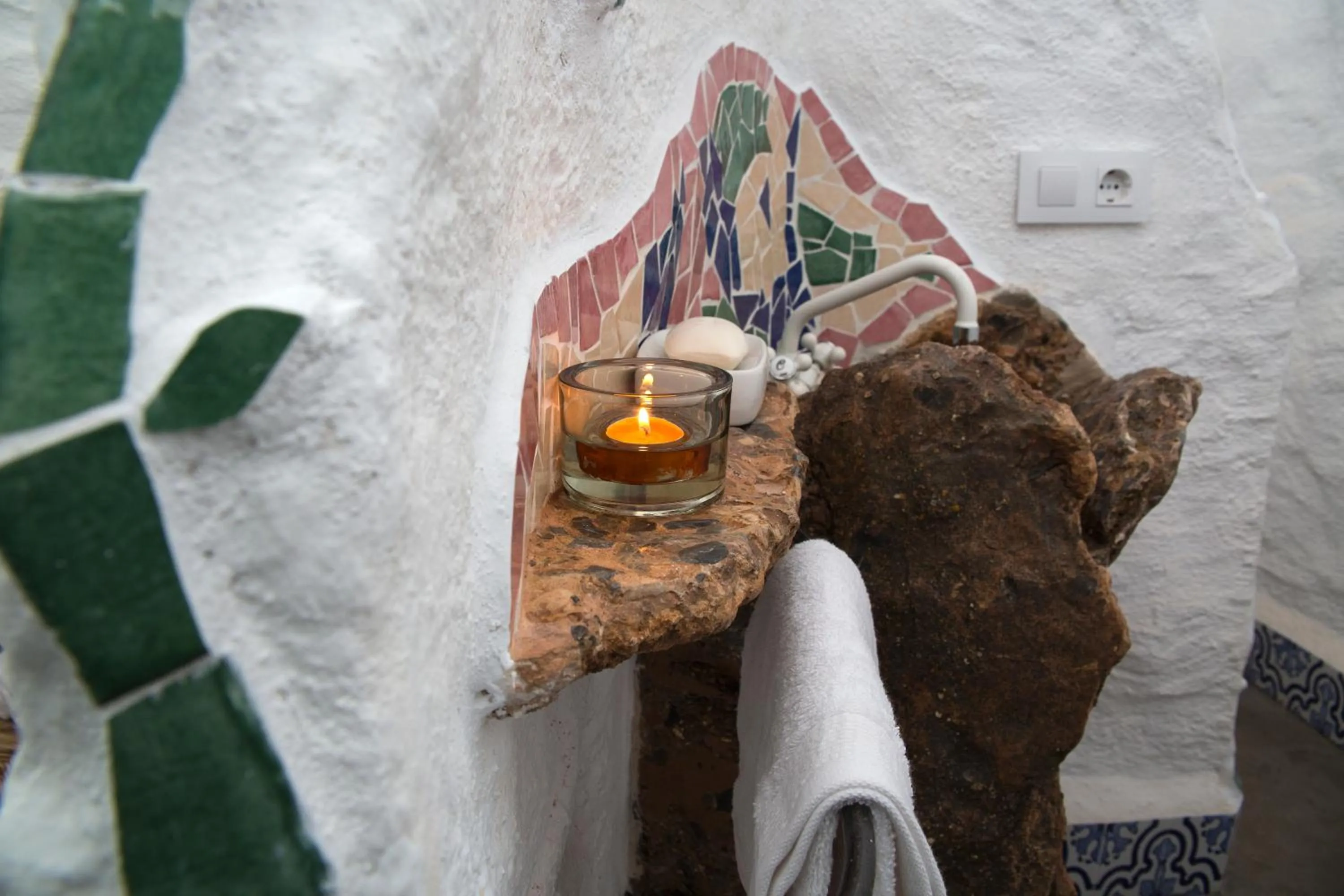 Bathroom in Balcones de Piedad